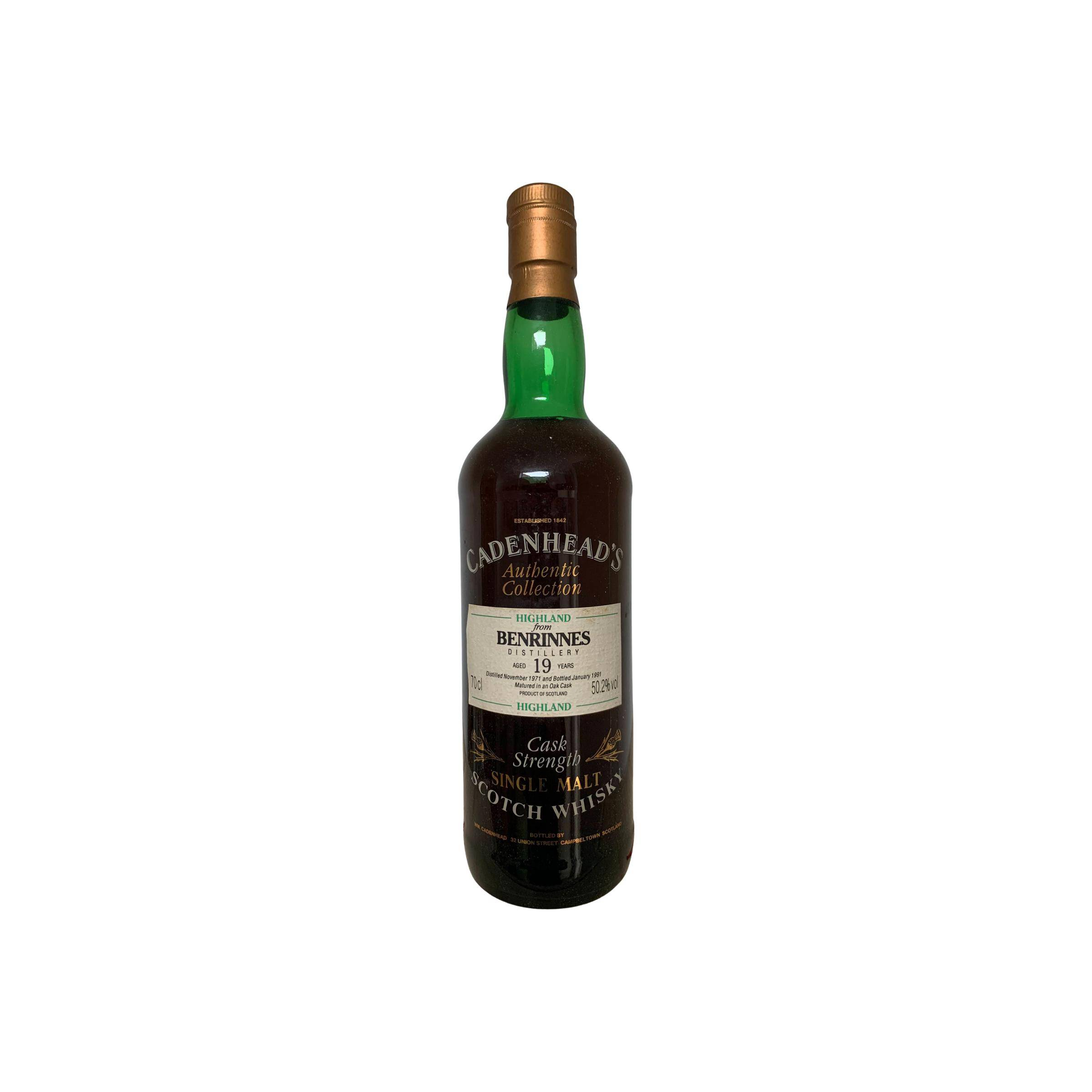 Benrinnes Authentic Collection 1971 19 Years Single Malt Whisky