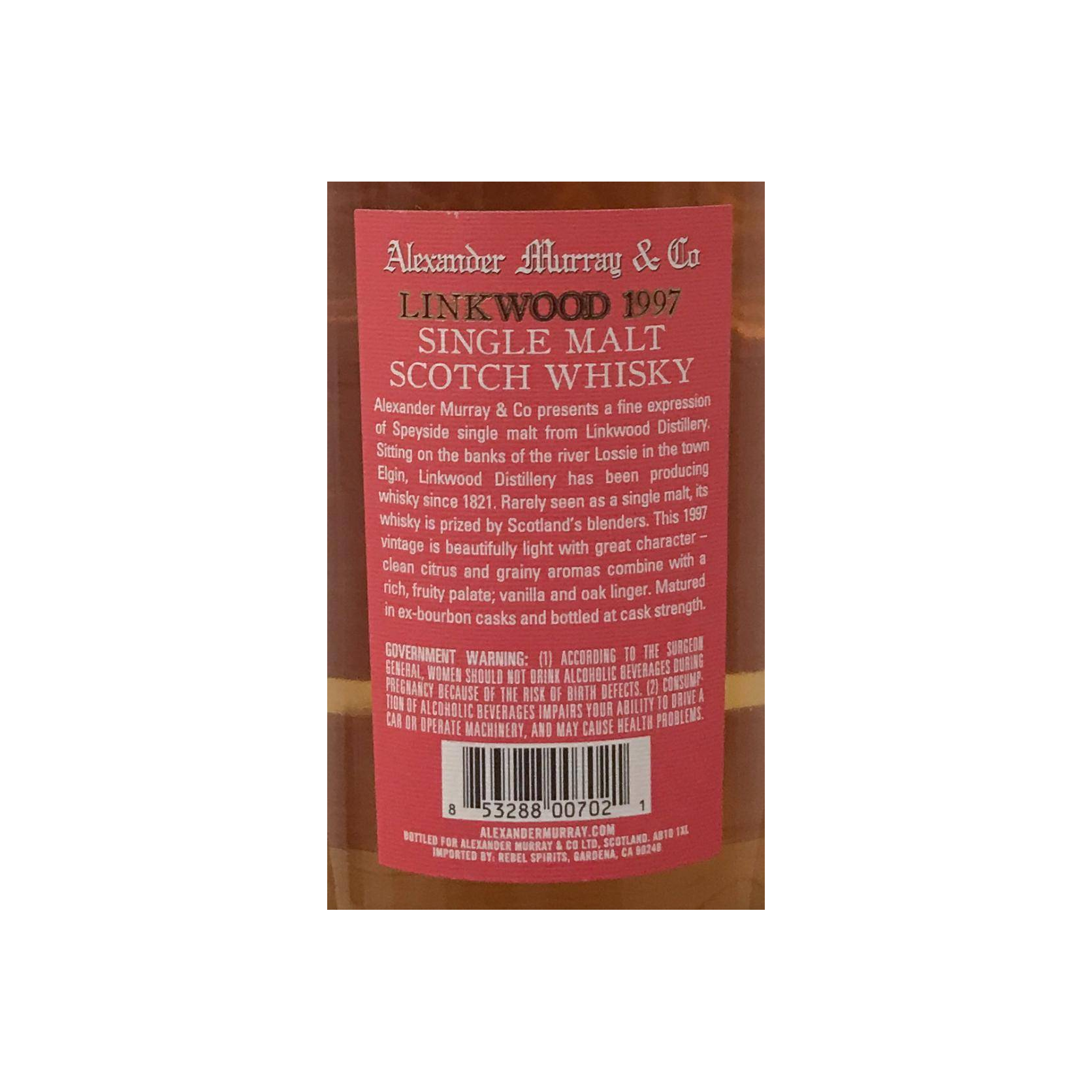 Linkwood Cask Strength Collection 1997 19 Years Single Malt Whisky 2