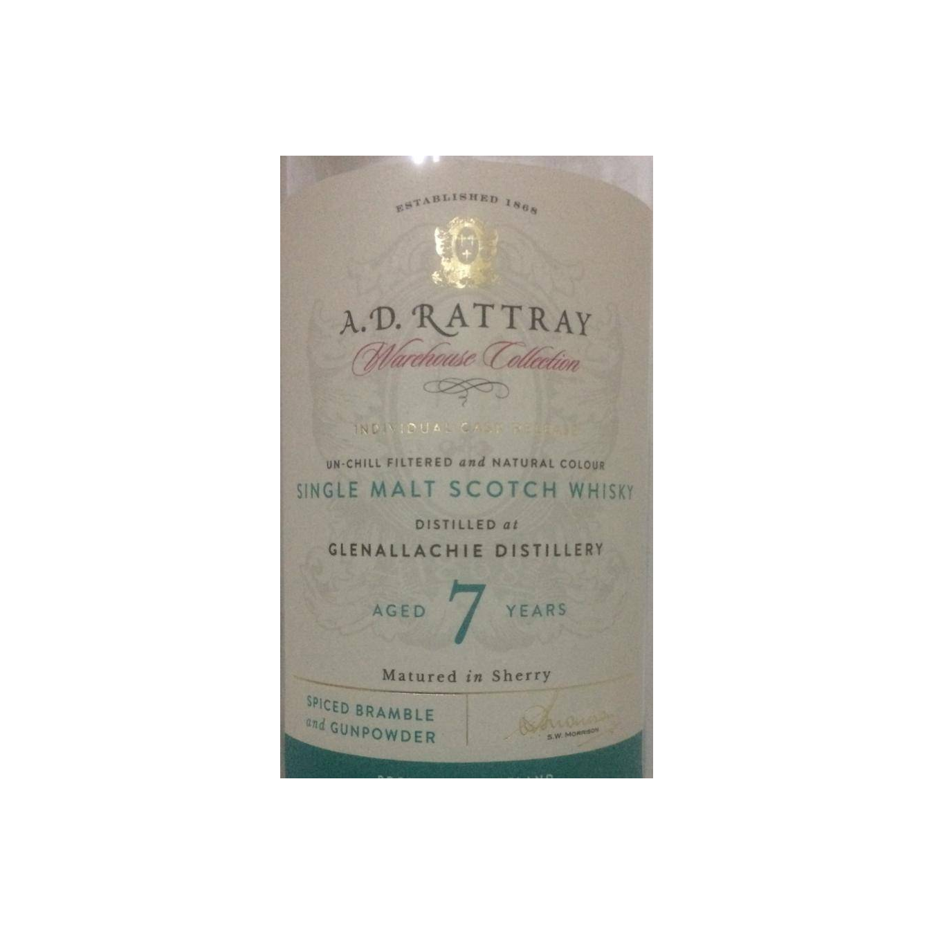 The GlenAllachie 7 Years Single Malt Whisky