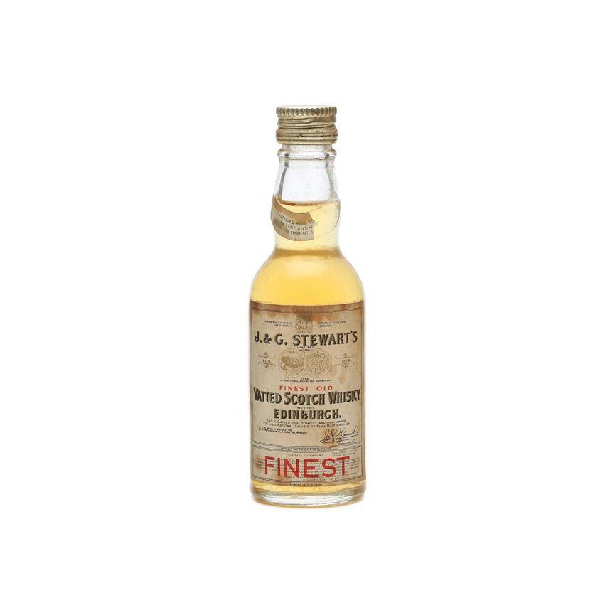 J. & G. Stewart's Finest Old Vatted Scotch Whisky 2
