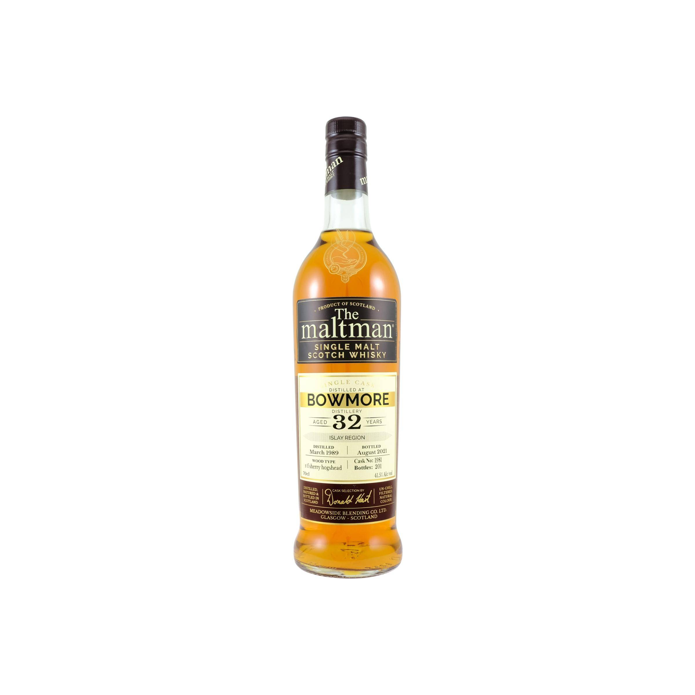 Bowmore 1989 32 Years Single Malt Whisky
