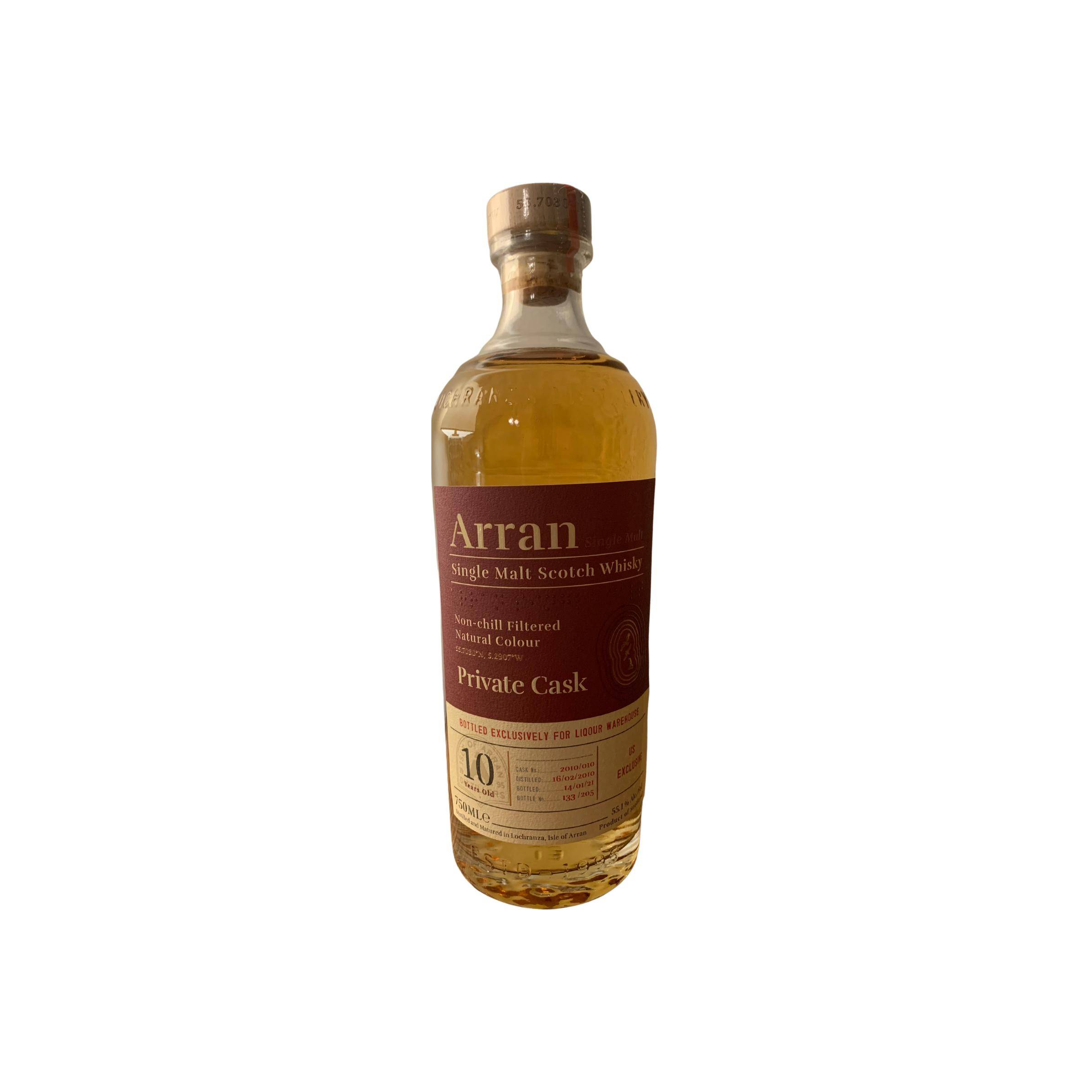 Arran Private Cask 2010 10 Years Single Malt Whisky