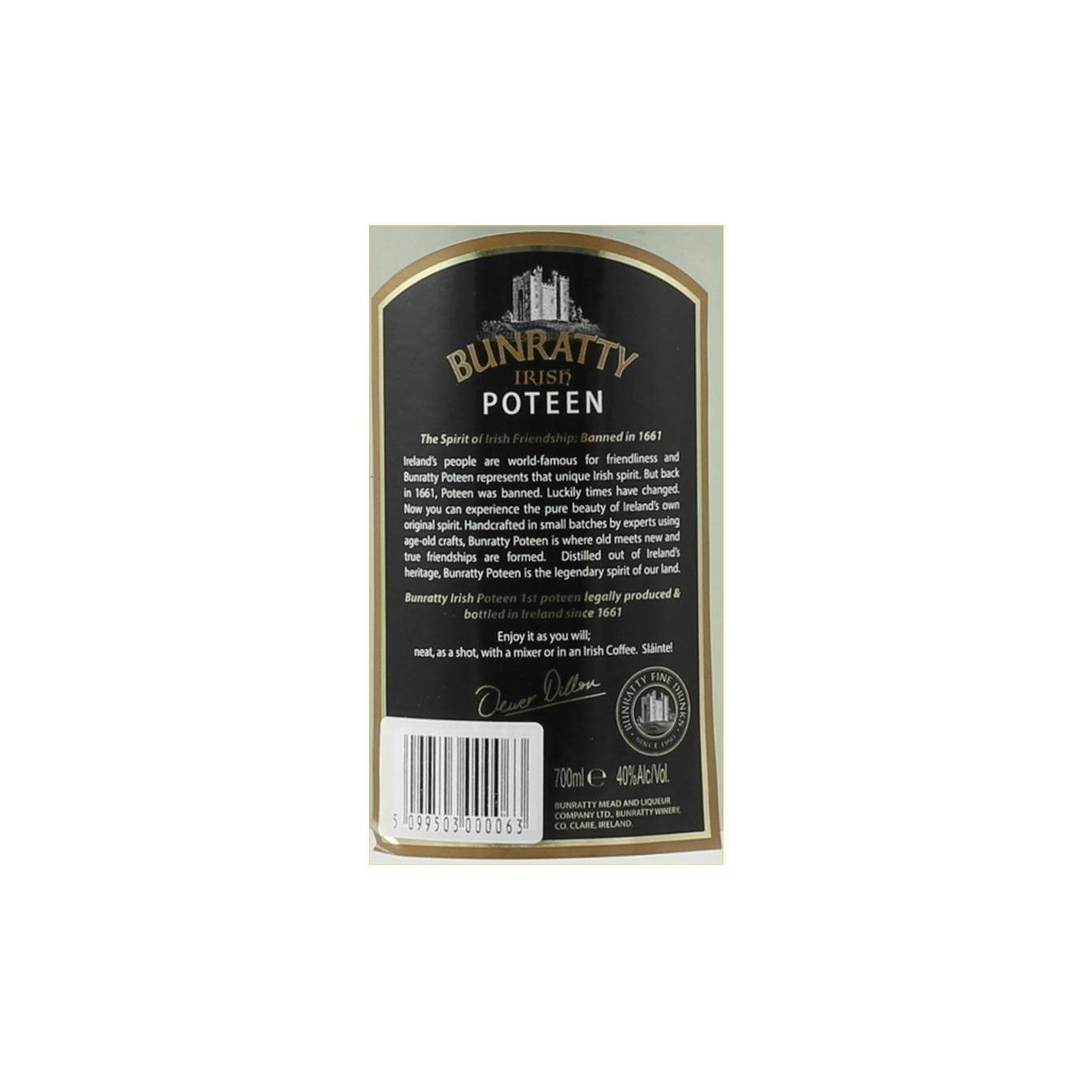 Bunratty Irish Potcheen 2