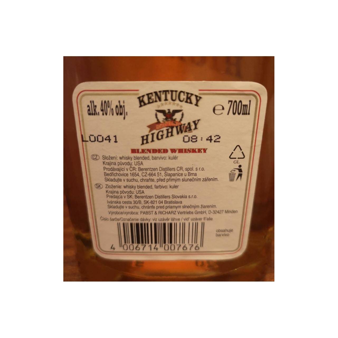 Kentucky Highway Premium Kentucky Whiskey 2