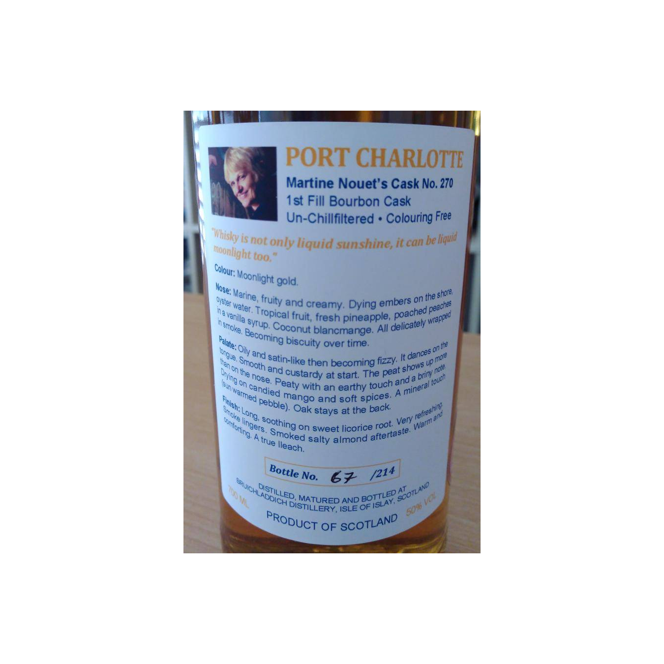 Port Charlotte 2001 15 Years Single Malt Whisky 2