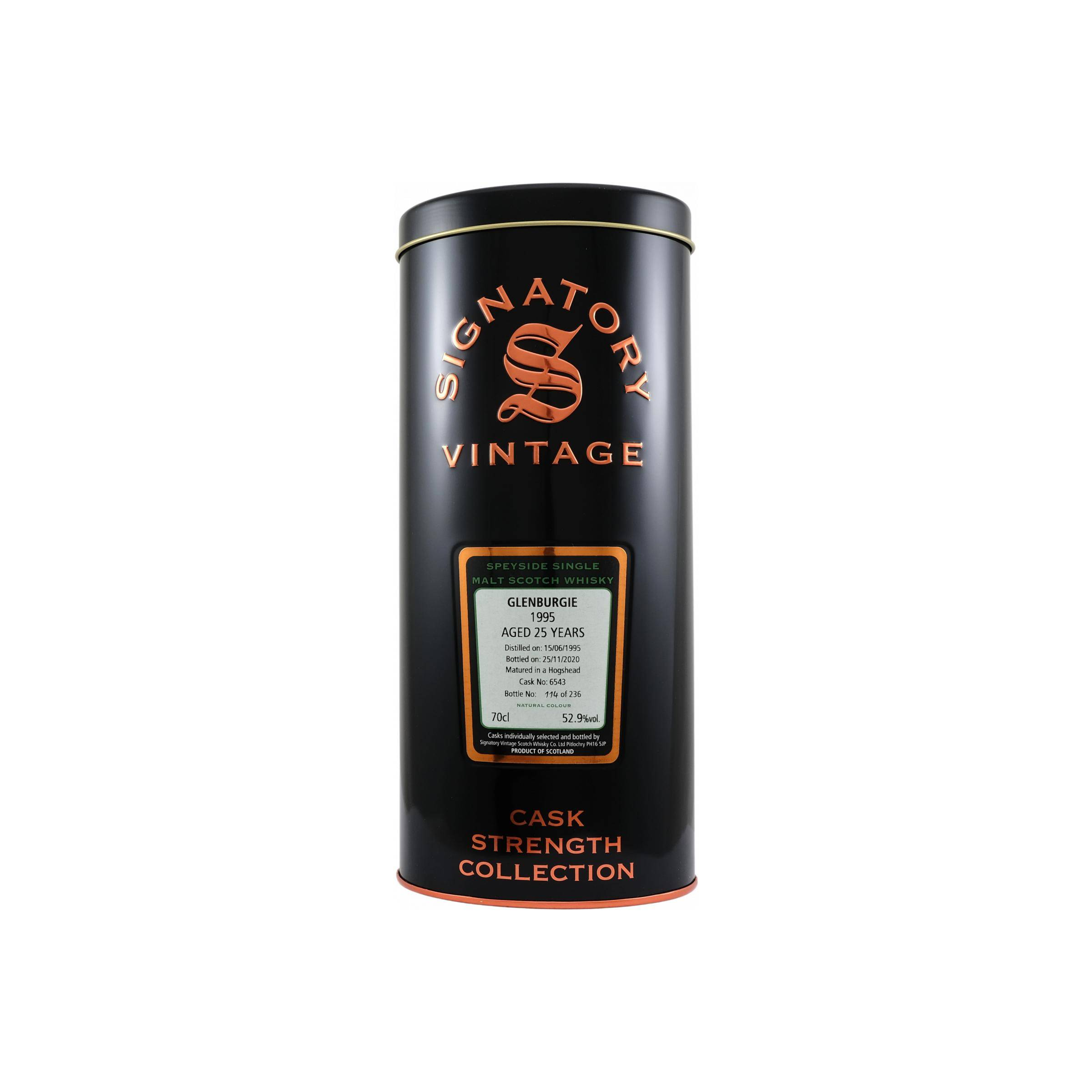 Glenburgie Cask Strength Collection 1995 25 Years Single Malt Whisky 2