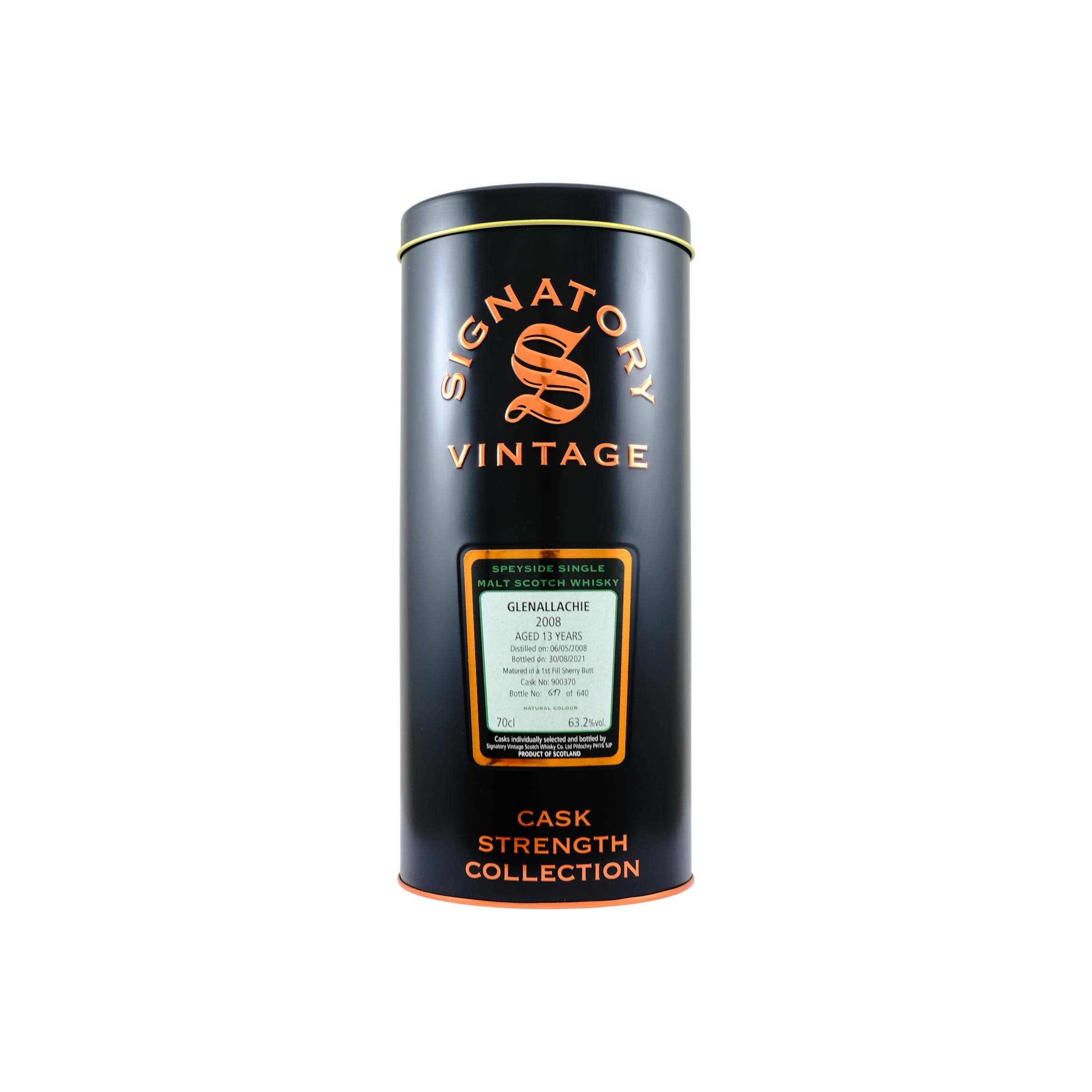 The GlenAllachie Cask Strength Collection 2008 13 Years Single Malt Whisky 2