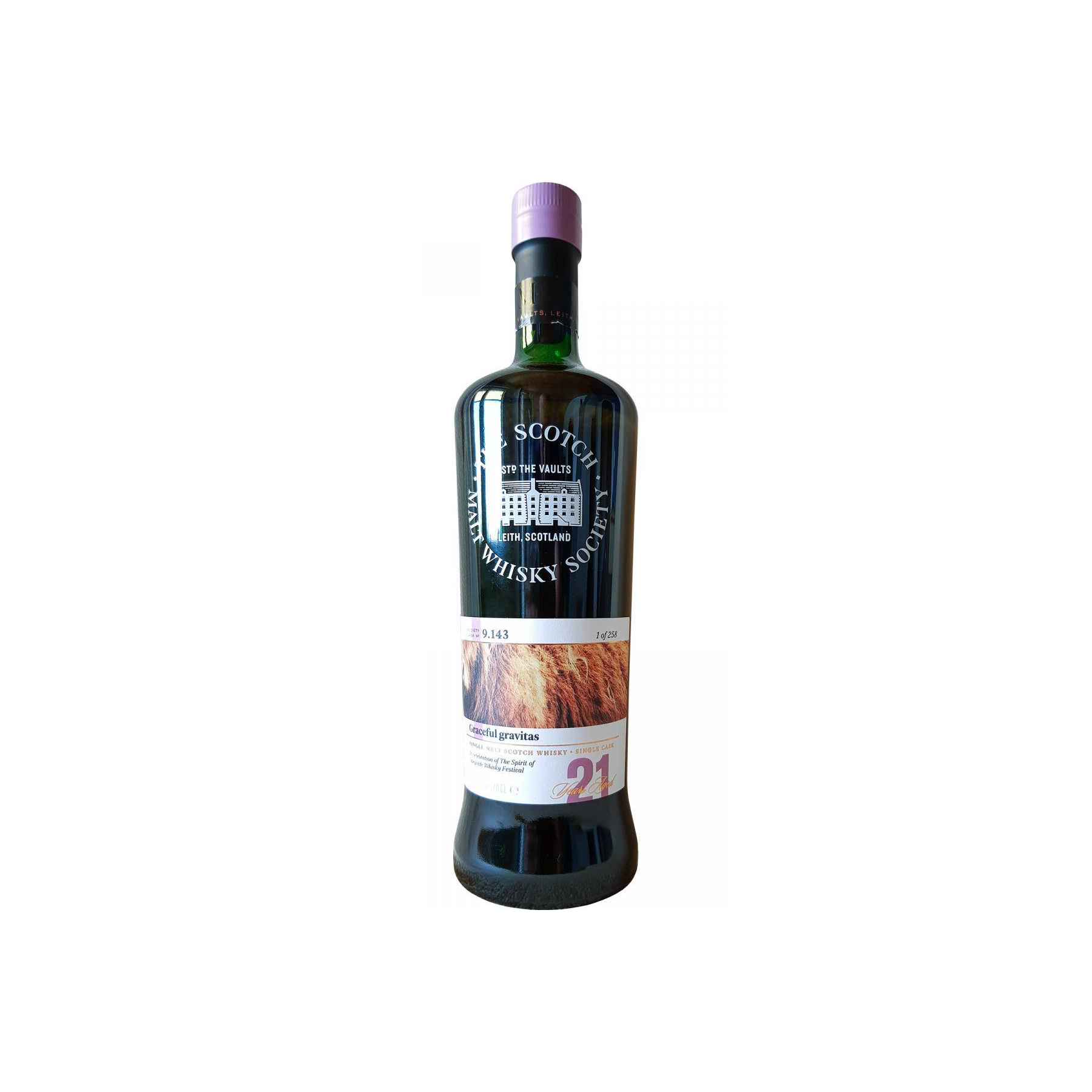 The Scotch Malt Whisky Society 1996 21 Years Single Malt Whisky