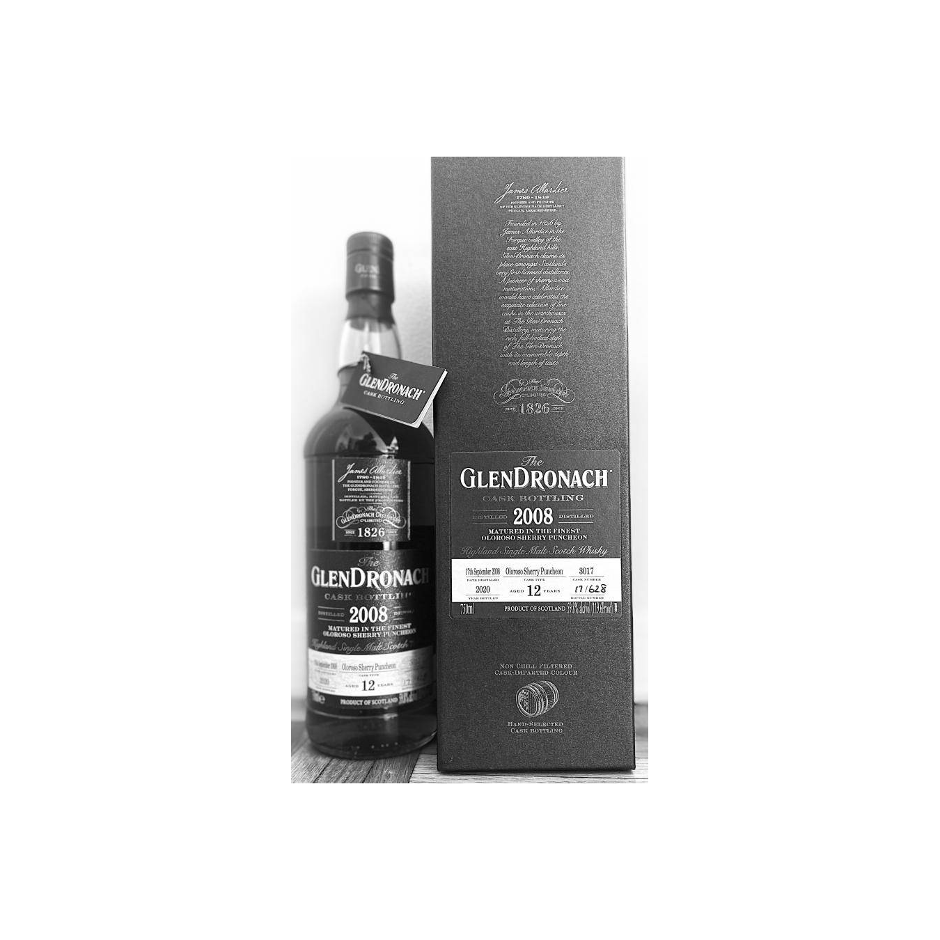 GlenDronach 2008 12 Years Single Malt Whisky 3