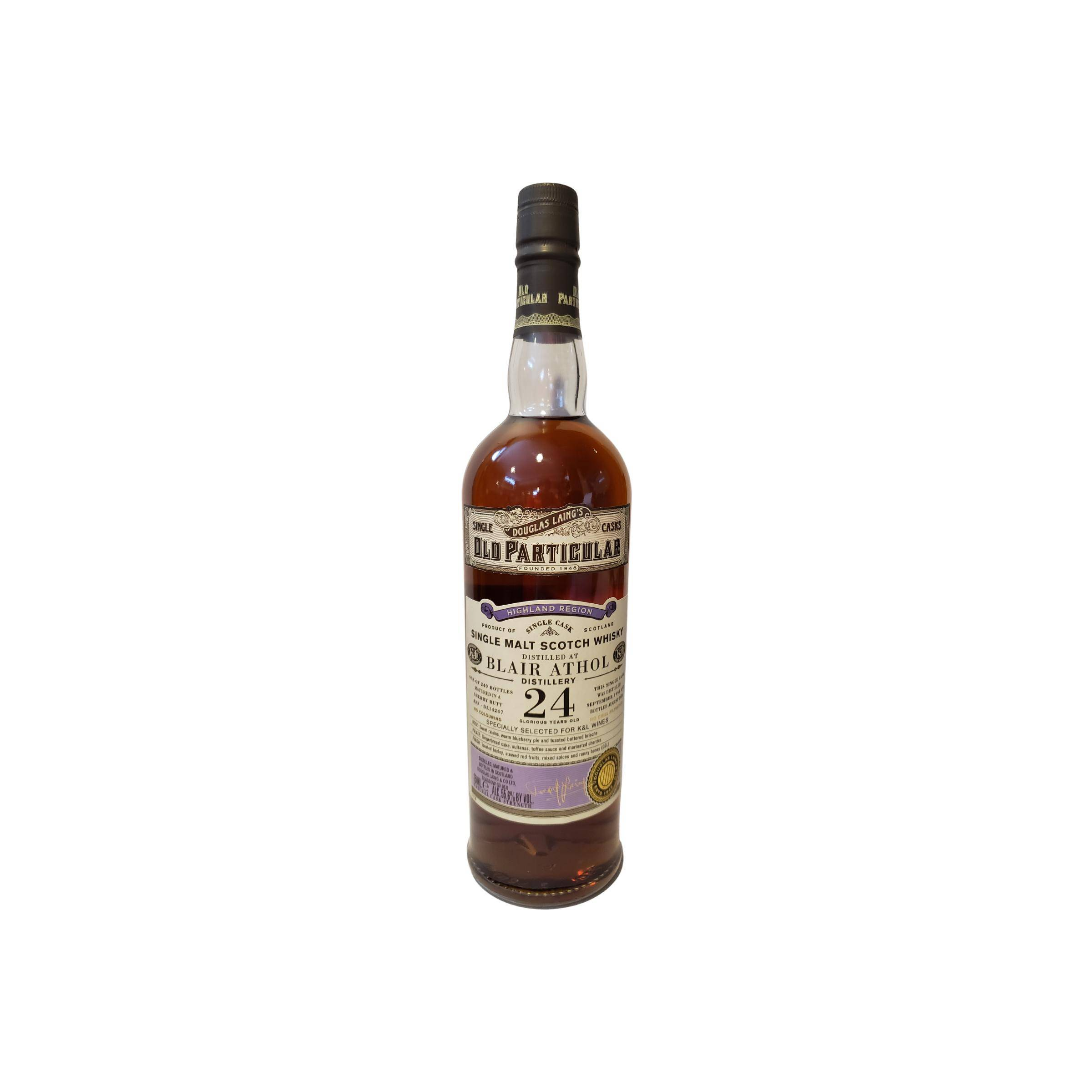 Blair Athol Old Particular 1995 24 Years Single Malt Whisky