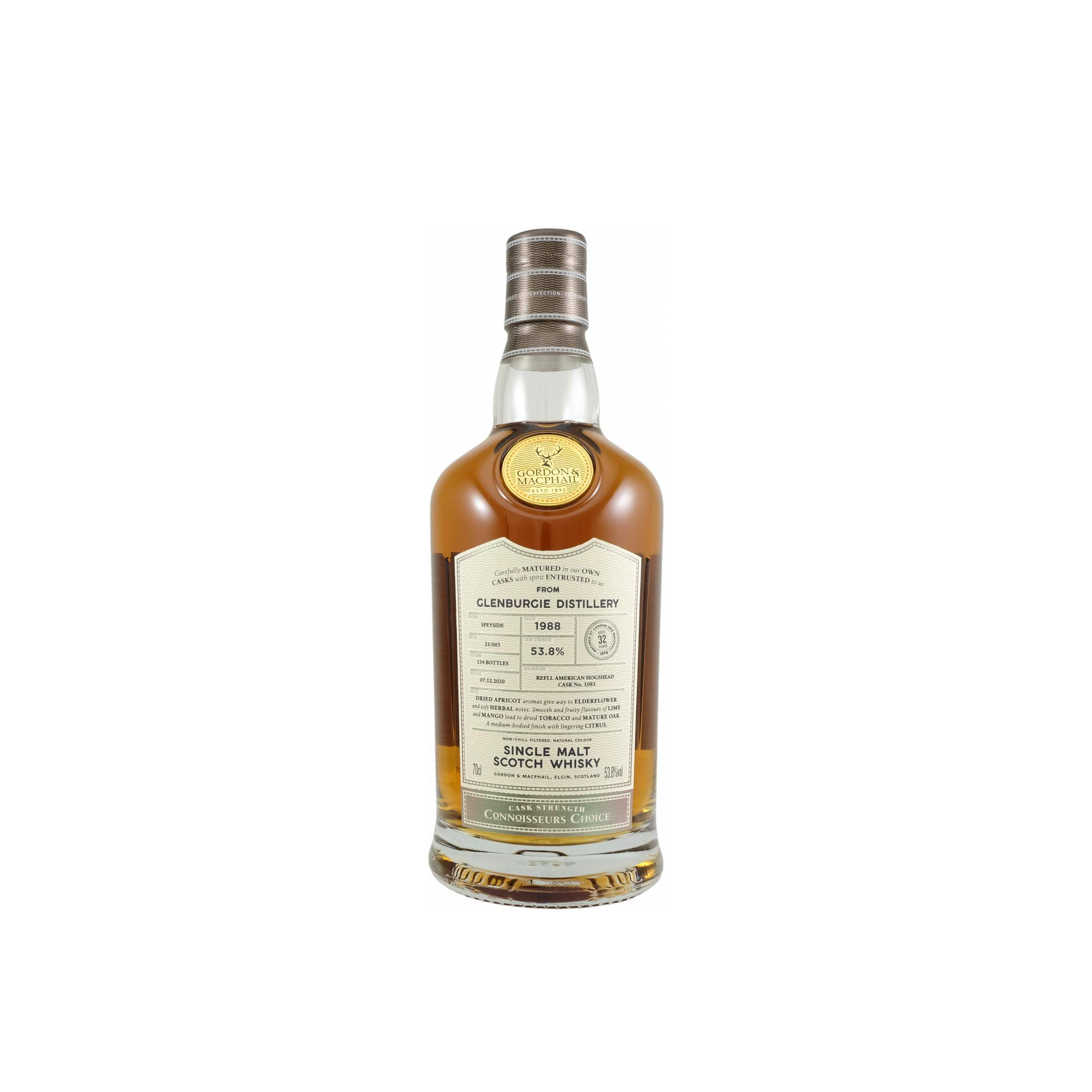 Glenburgie Connoisseurs Choice - Cask Strength 1988 32 Years Single Malt Whisky