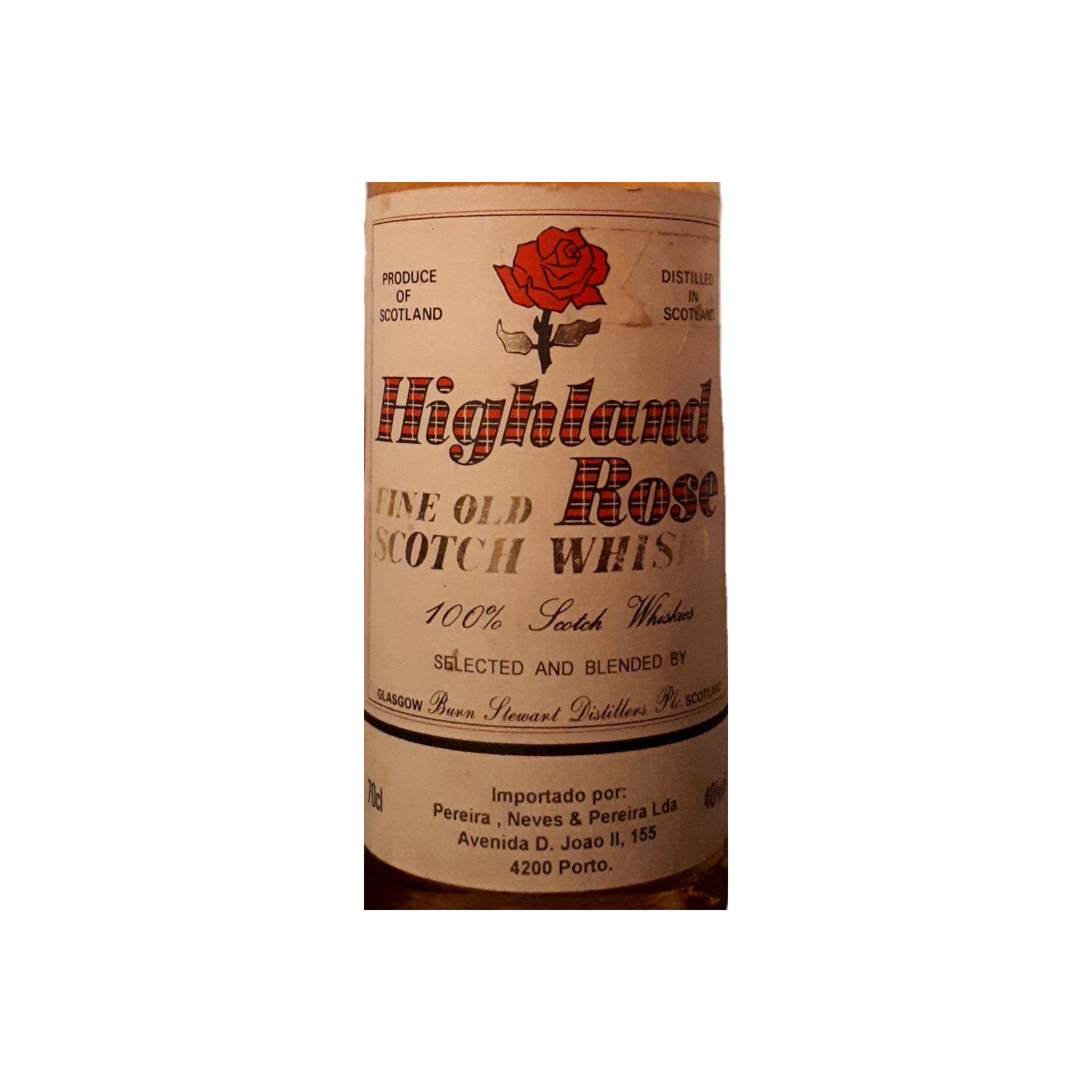 Highland Rose Fine Old Scotch Whisky BS&C 2