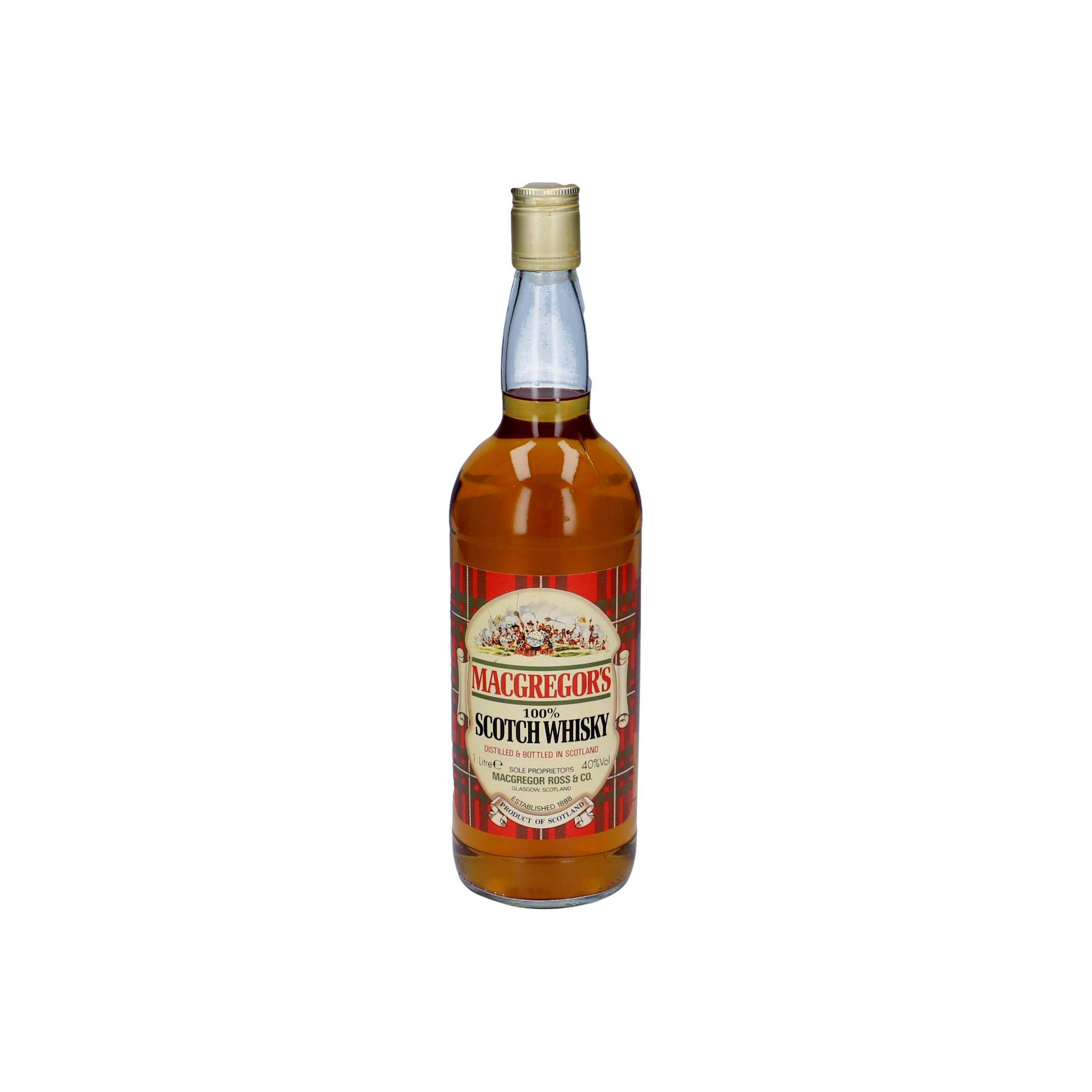 Macgregor's 100% Scotch Whisky McGR
