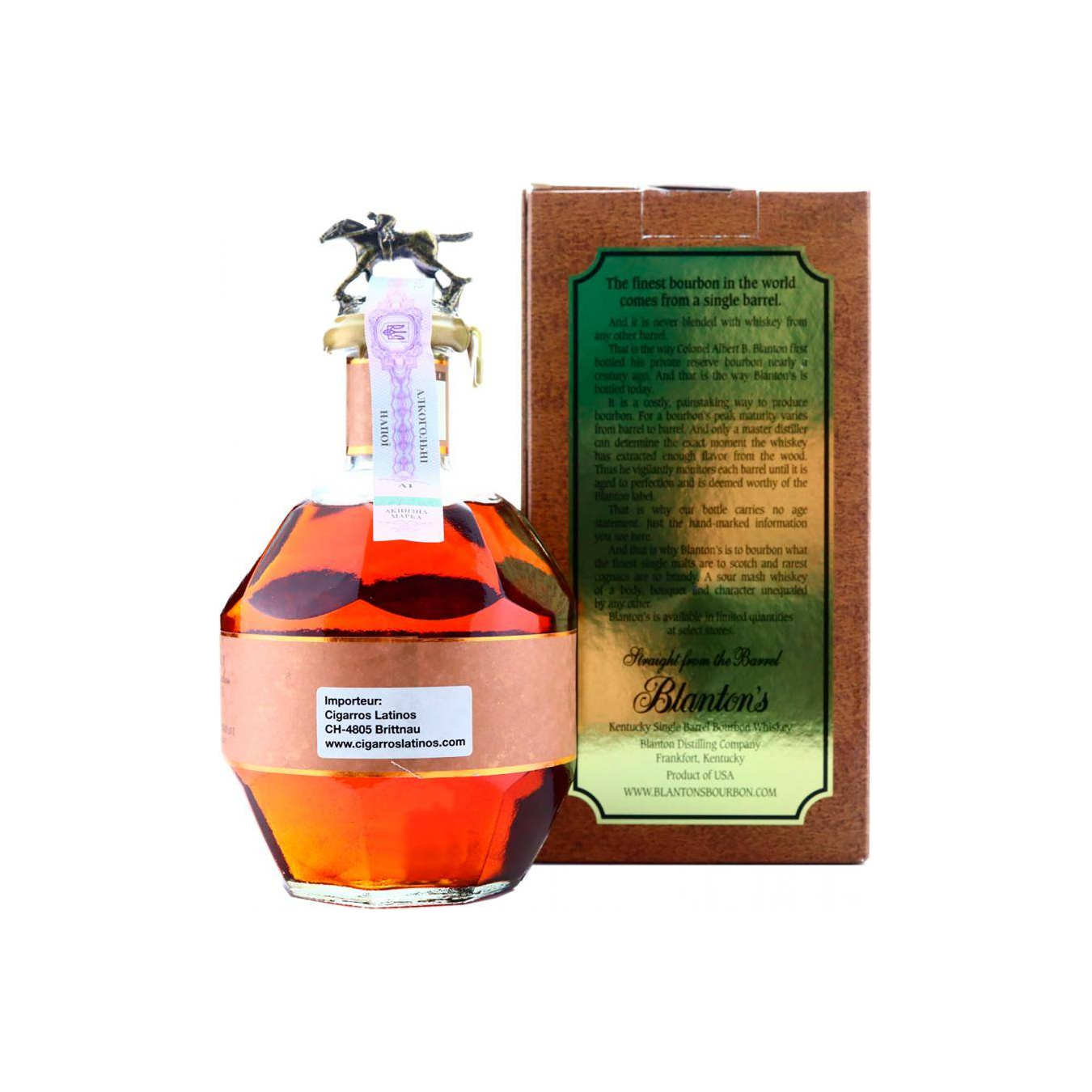 Blanton's Bourbon Whisky 3