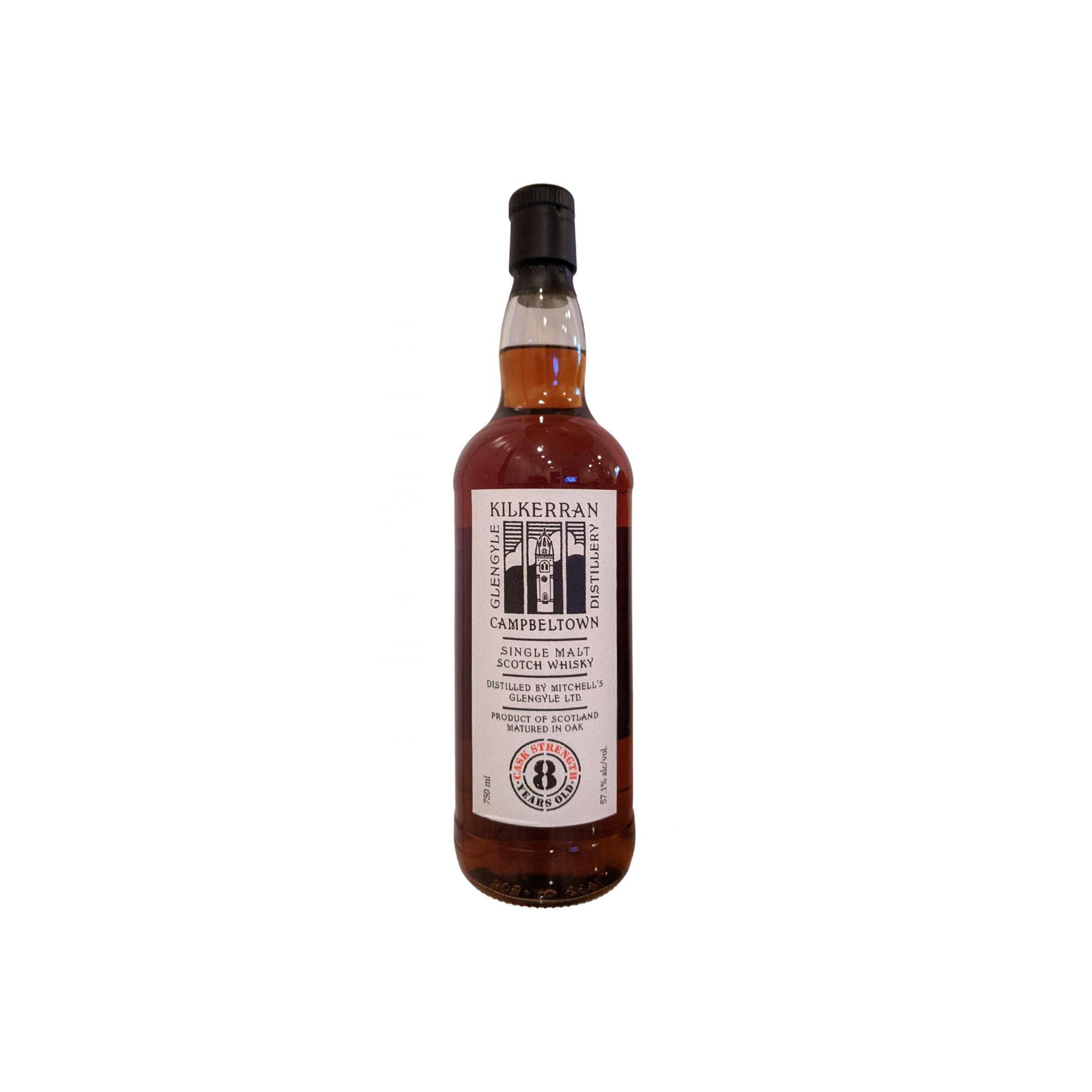 Kilkerran Cask Strength Collection 8 Years Single Malt Whisky