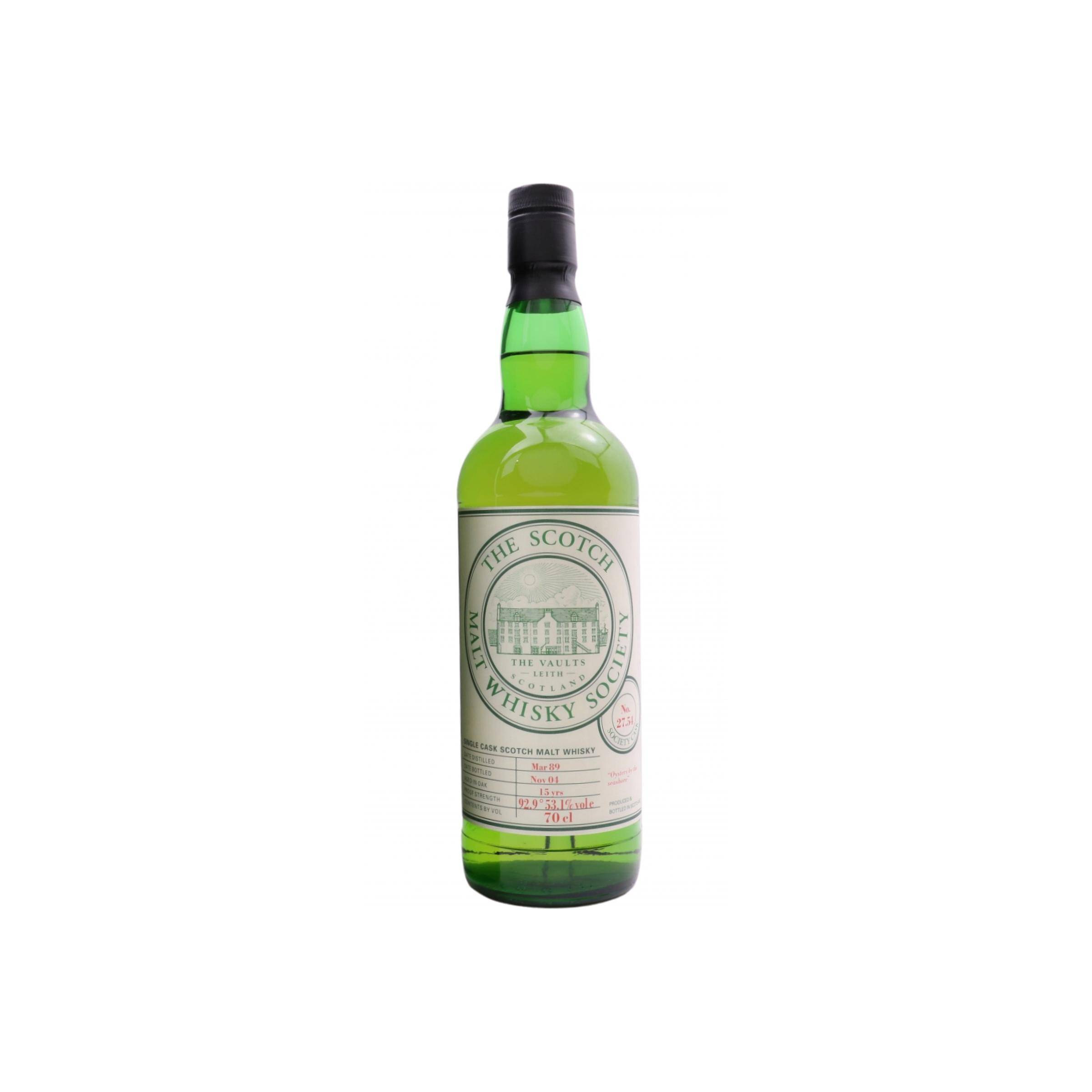 The Scotch Malt Whisky Society 1989 15 Years Single Malt Whisky