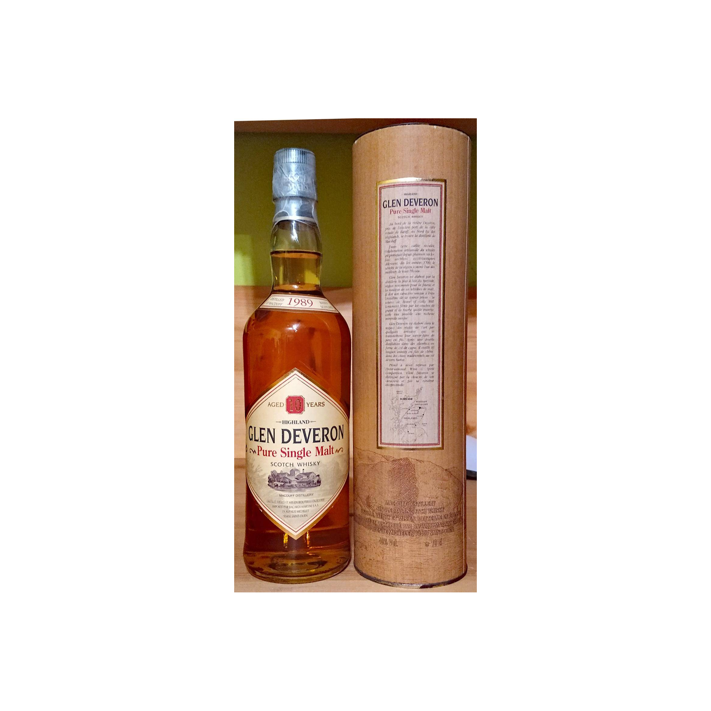 Glen Deveron 1989 10 Years Single Malt Whisky 3
