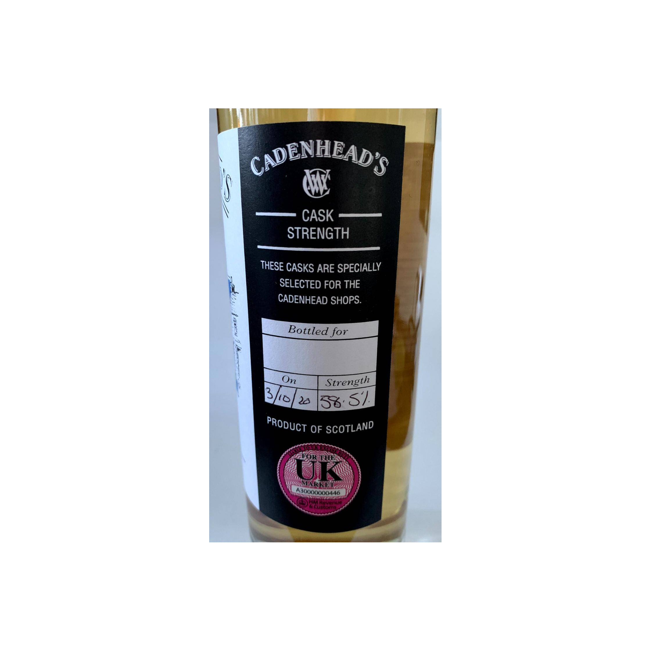 Cadenhead Single Malt Whisky 3