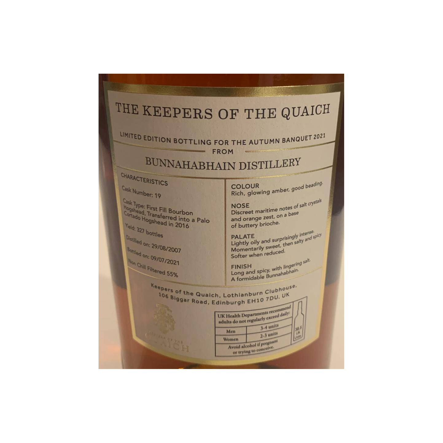 Bunnahabhain 2007 13 Years Single Malt Whisky 2