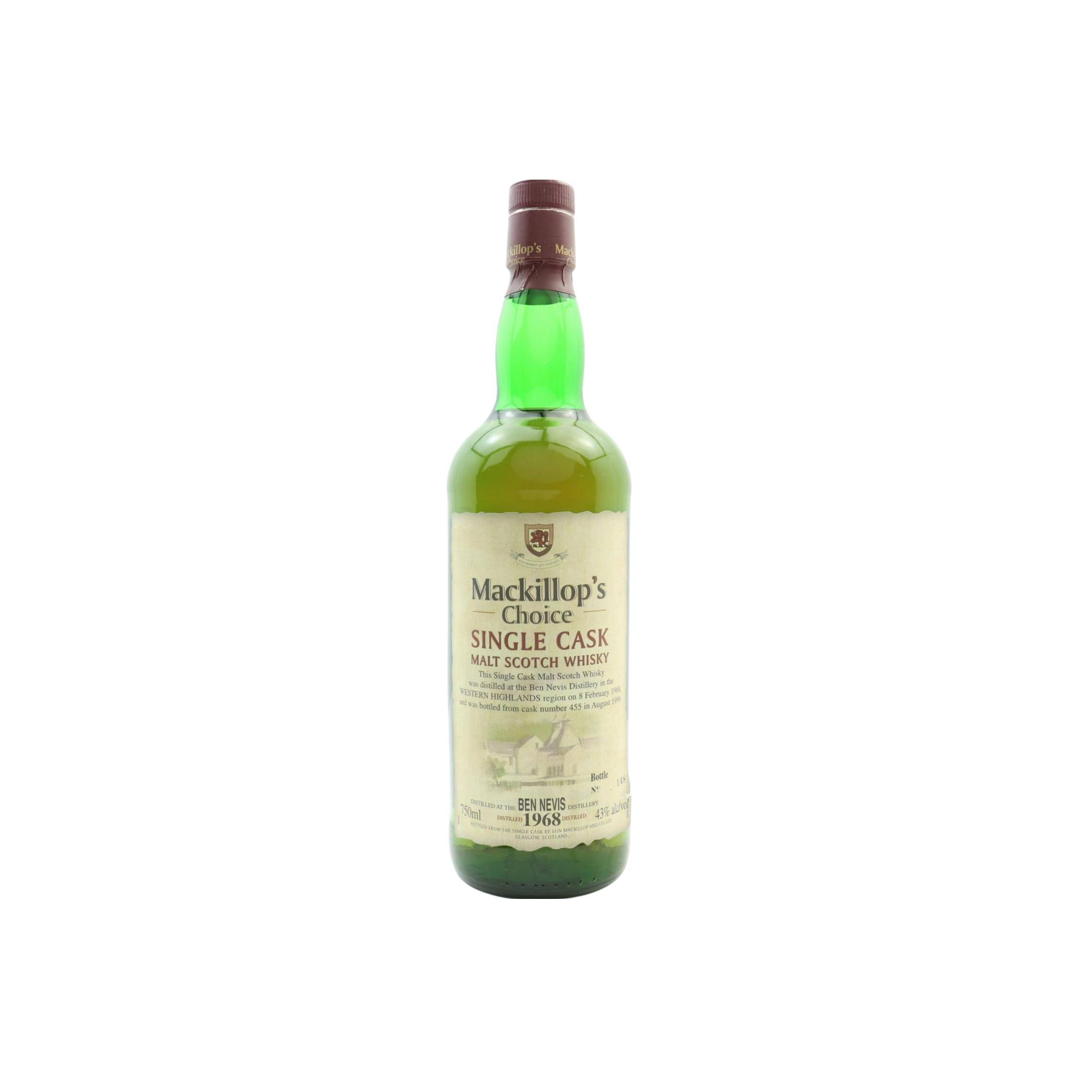 Ben Nevis Single Cask 1968 31 Years Single Malt Whisky