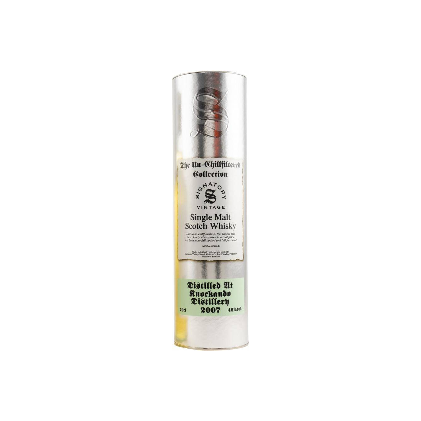 Knockando The Un-Chillfiltered Collection 2007 12 Years Single Malt Whisky 2
