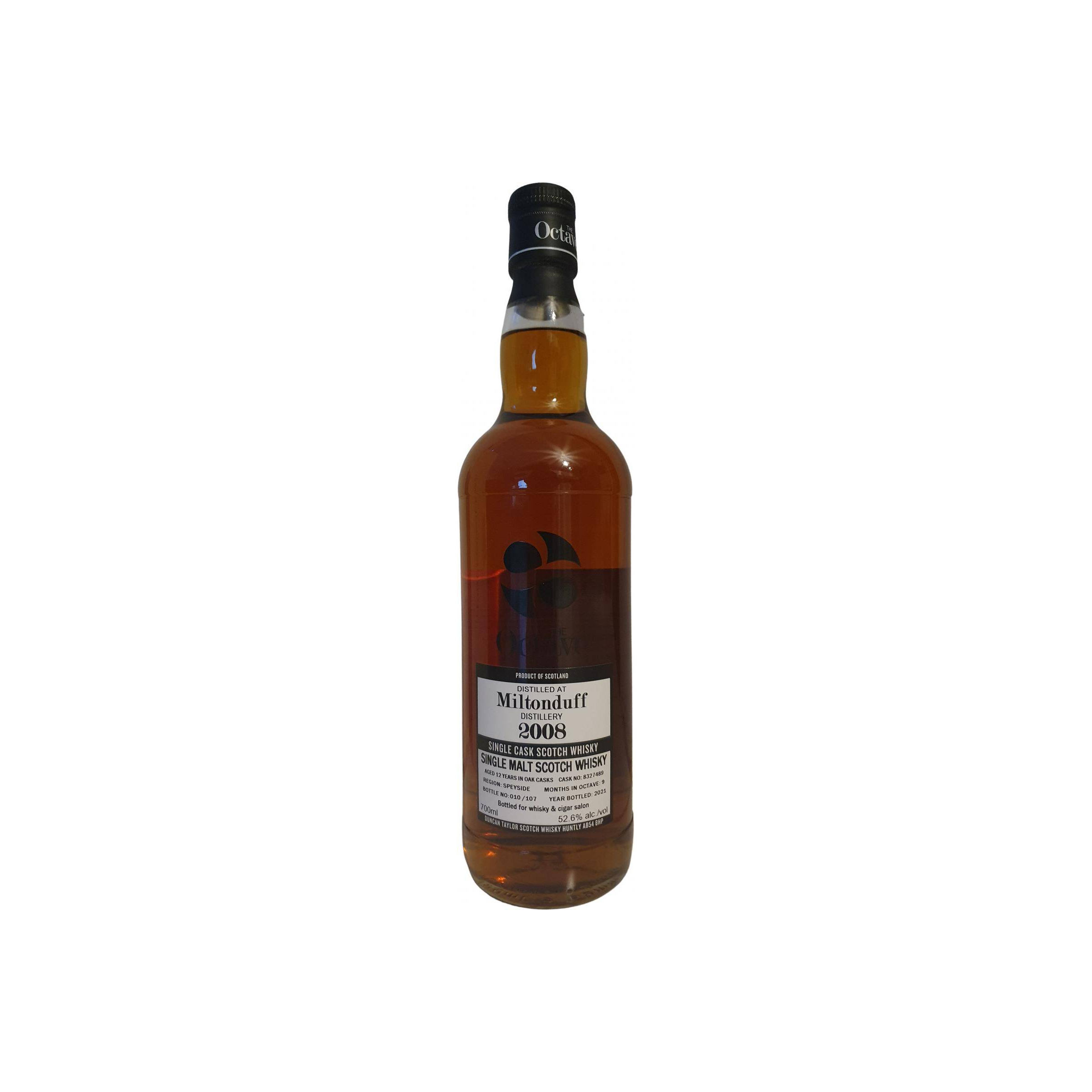 Miltonduff The Octave 2008 12 Years Single Malt Whisky