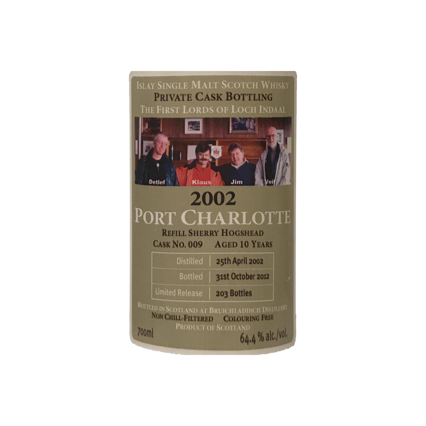 Port Charlotte 2002 10 Years Single Malt Whisky 2