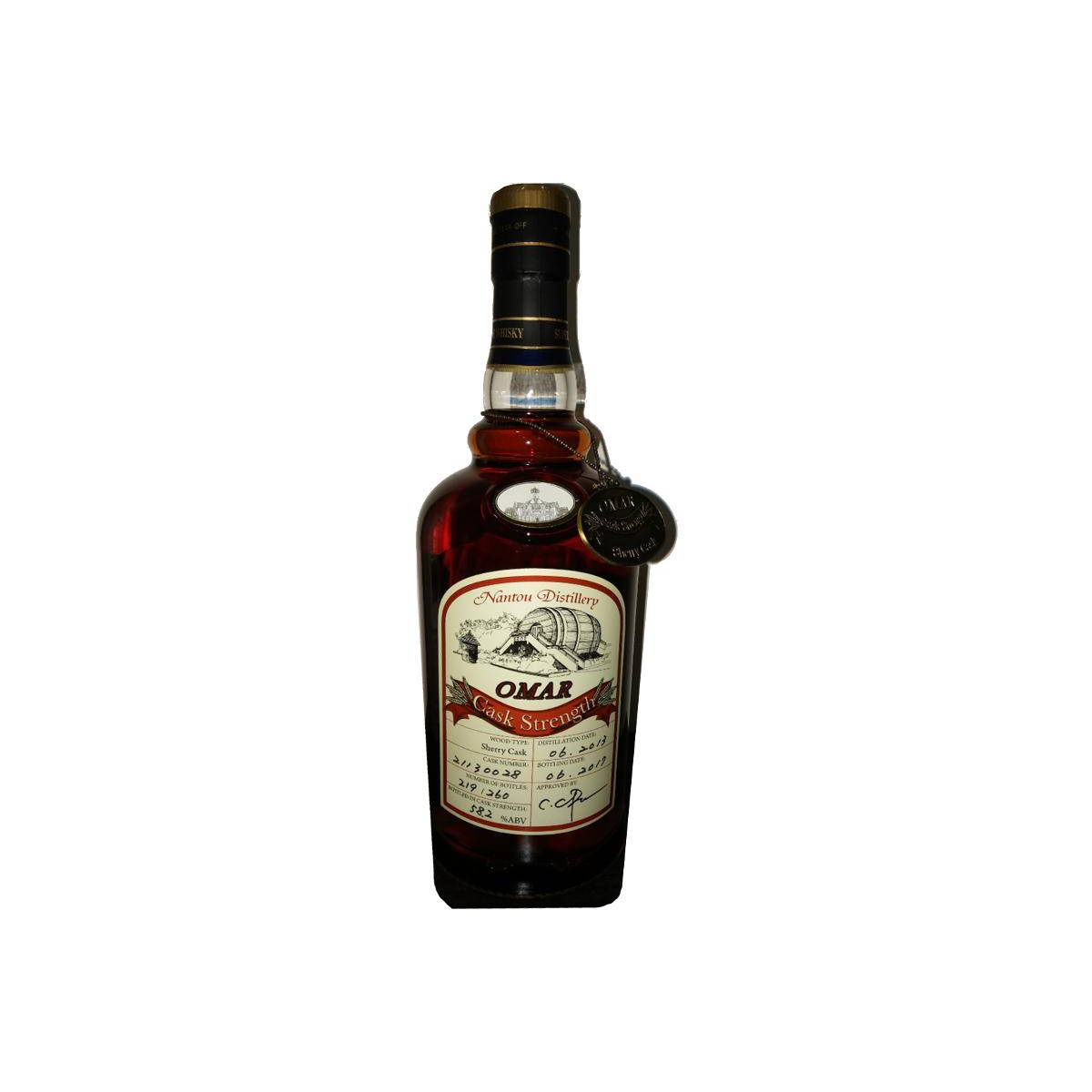 Omar Cask Strength Collection 2013 4 Years Single Malt Whisky