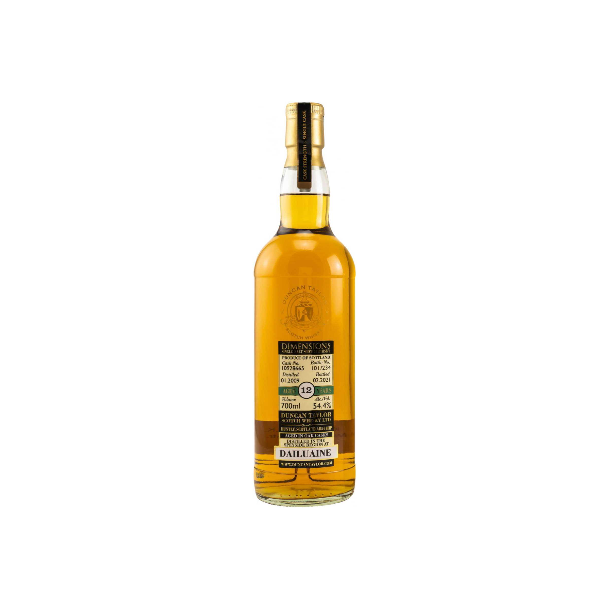 Dailuaine Dimensions 2009 12 Years Single Malt Whisky