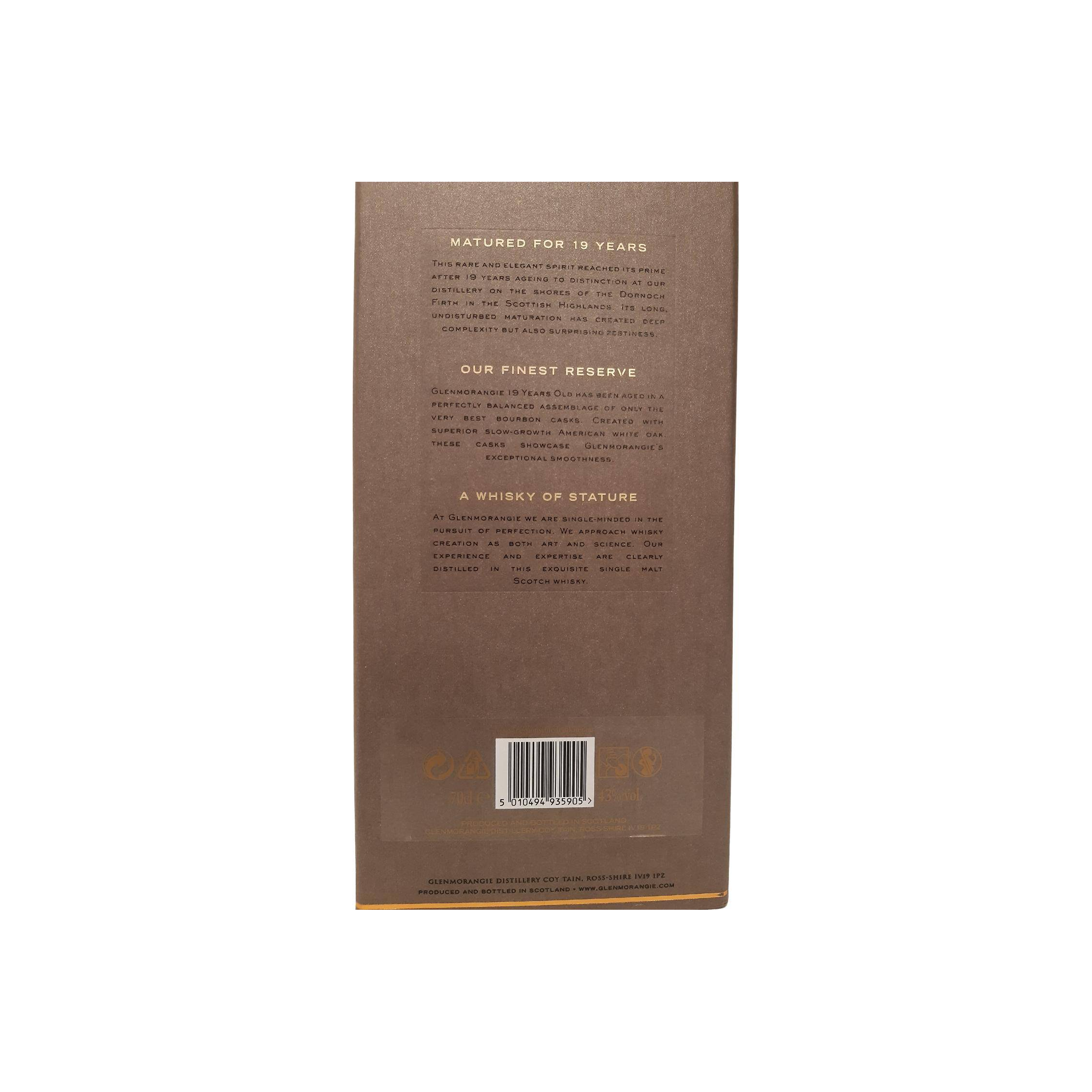 Glenmorangie 19 Years Single Malt Whisky 3