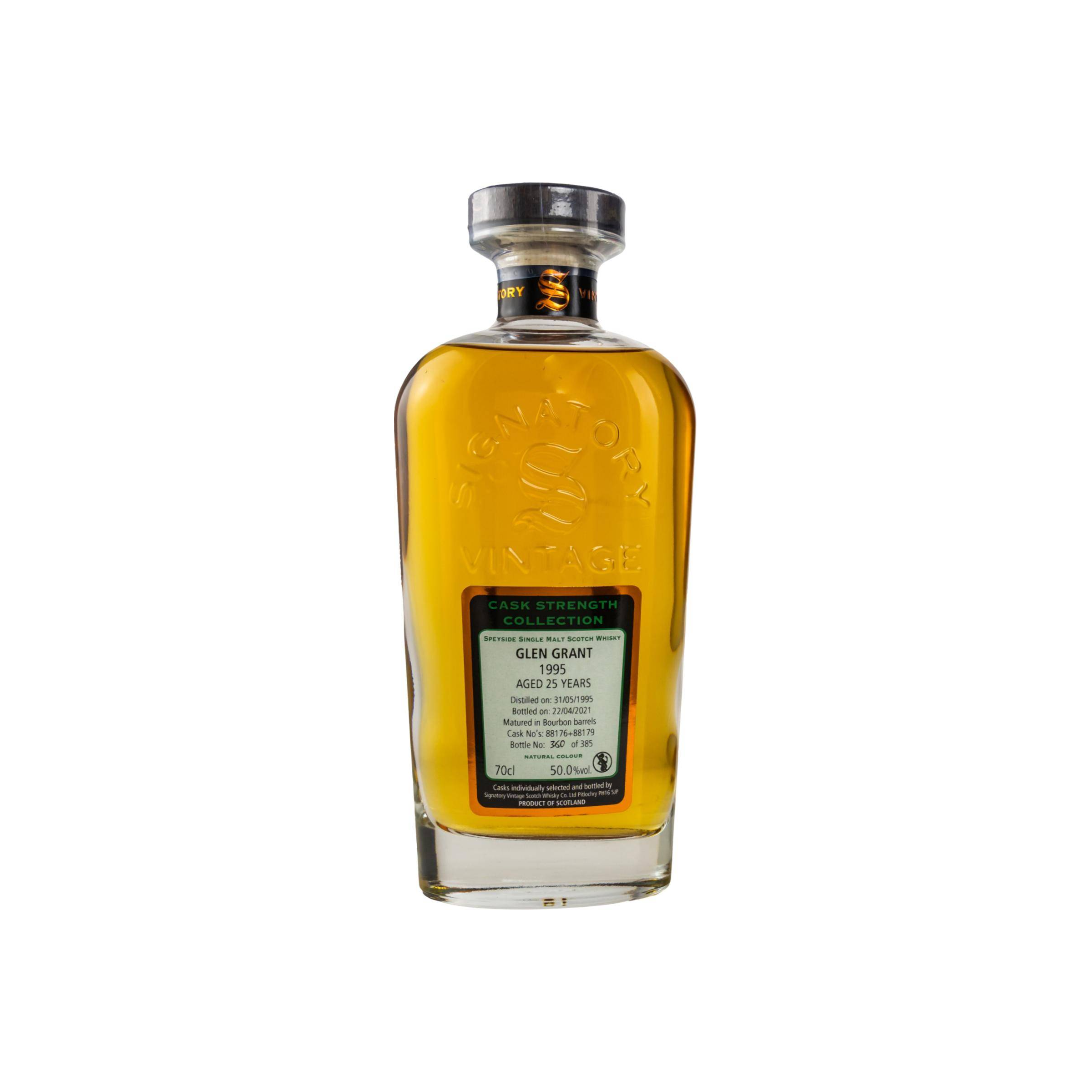 Glen Grant Cask Strength Collection 1995 25 Years Single Malt Whisky