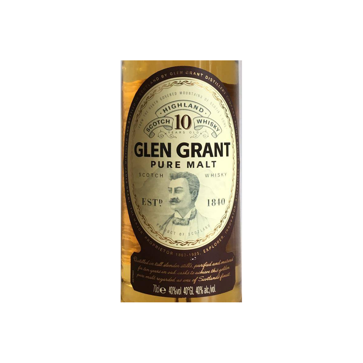 Glen Grant 10 Years Single Malt Whisky