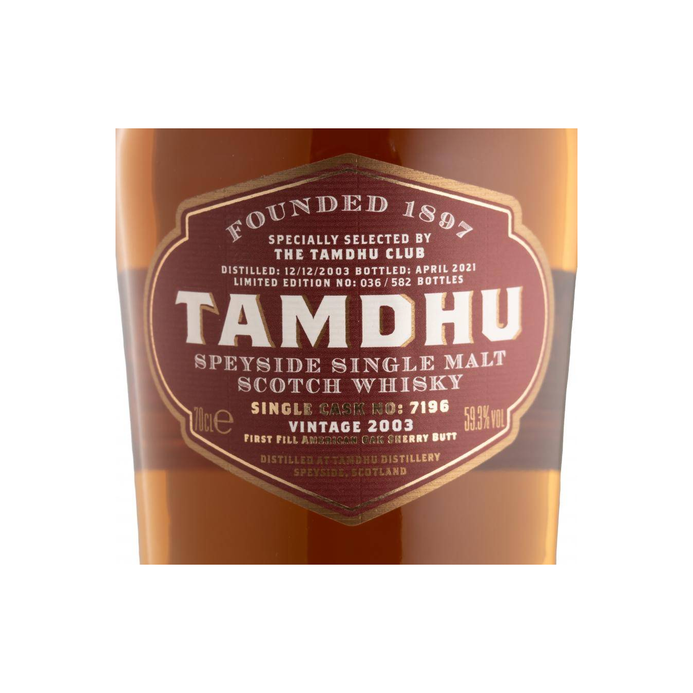 Tamdhu 2003 17 Years Single Malt Whisky 3