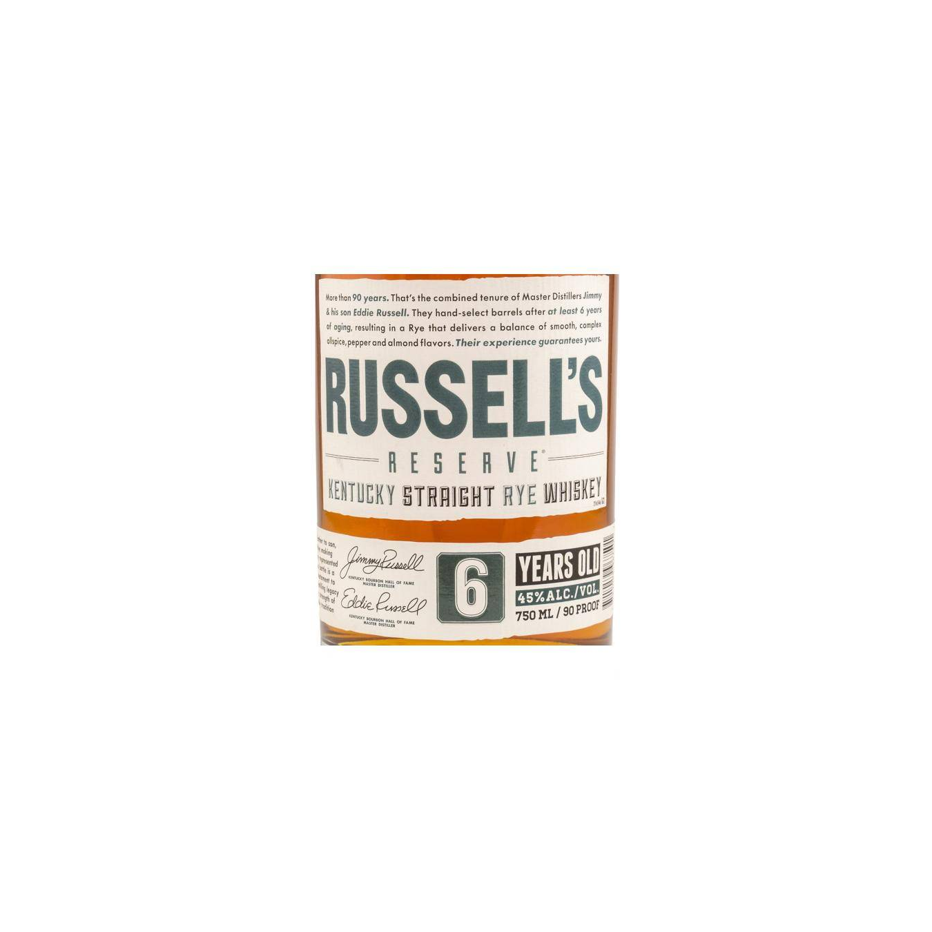 Russell's Reserve 6 Years Rye Whisky 3