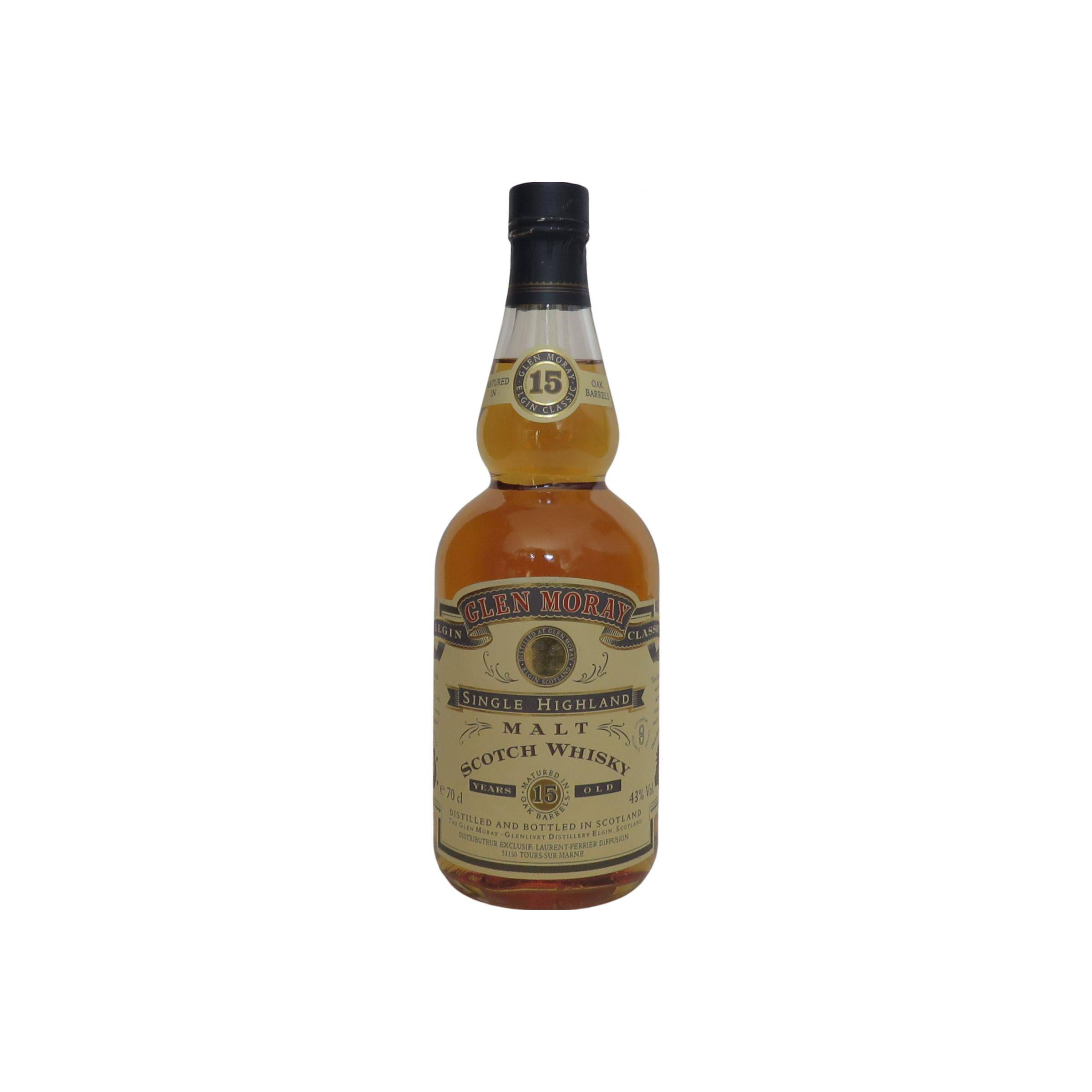 Glen Moray 15 Years Single Malt Whisky