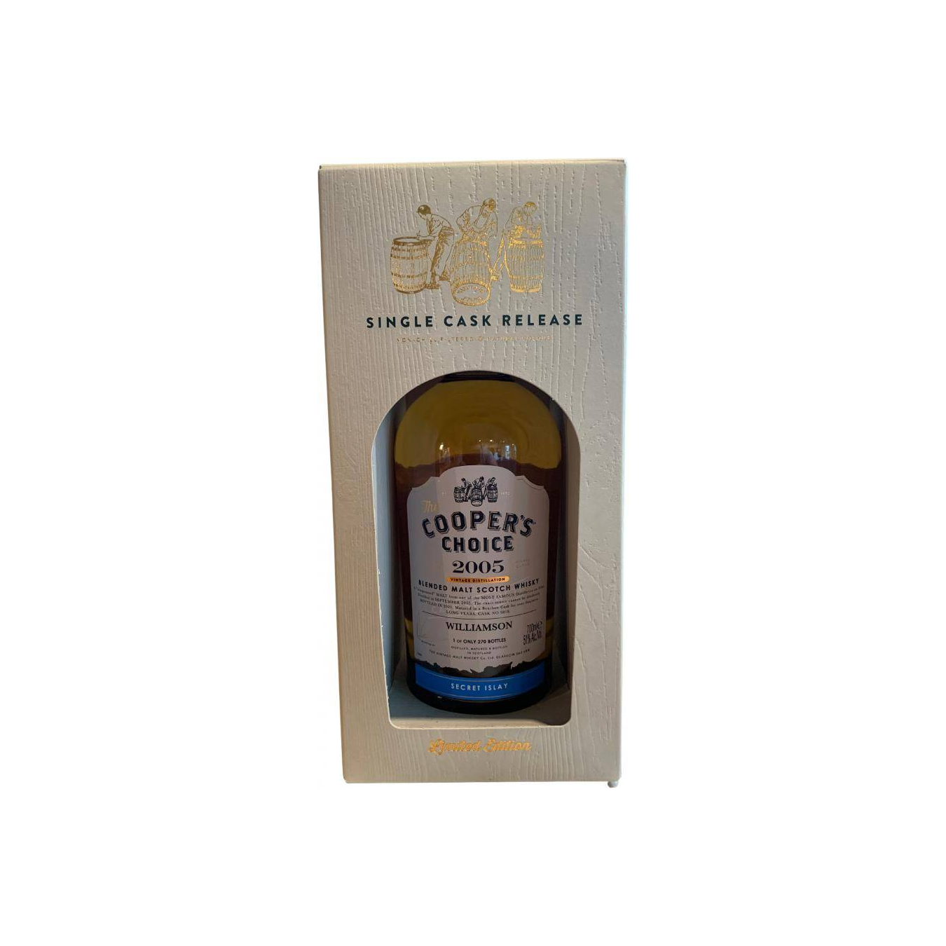 Laphroaig The Cooper's Choice 2005 16 Years Blended Malt Whisky 3