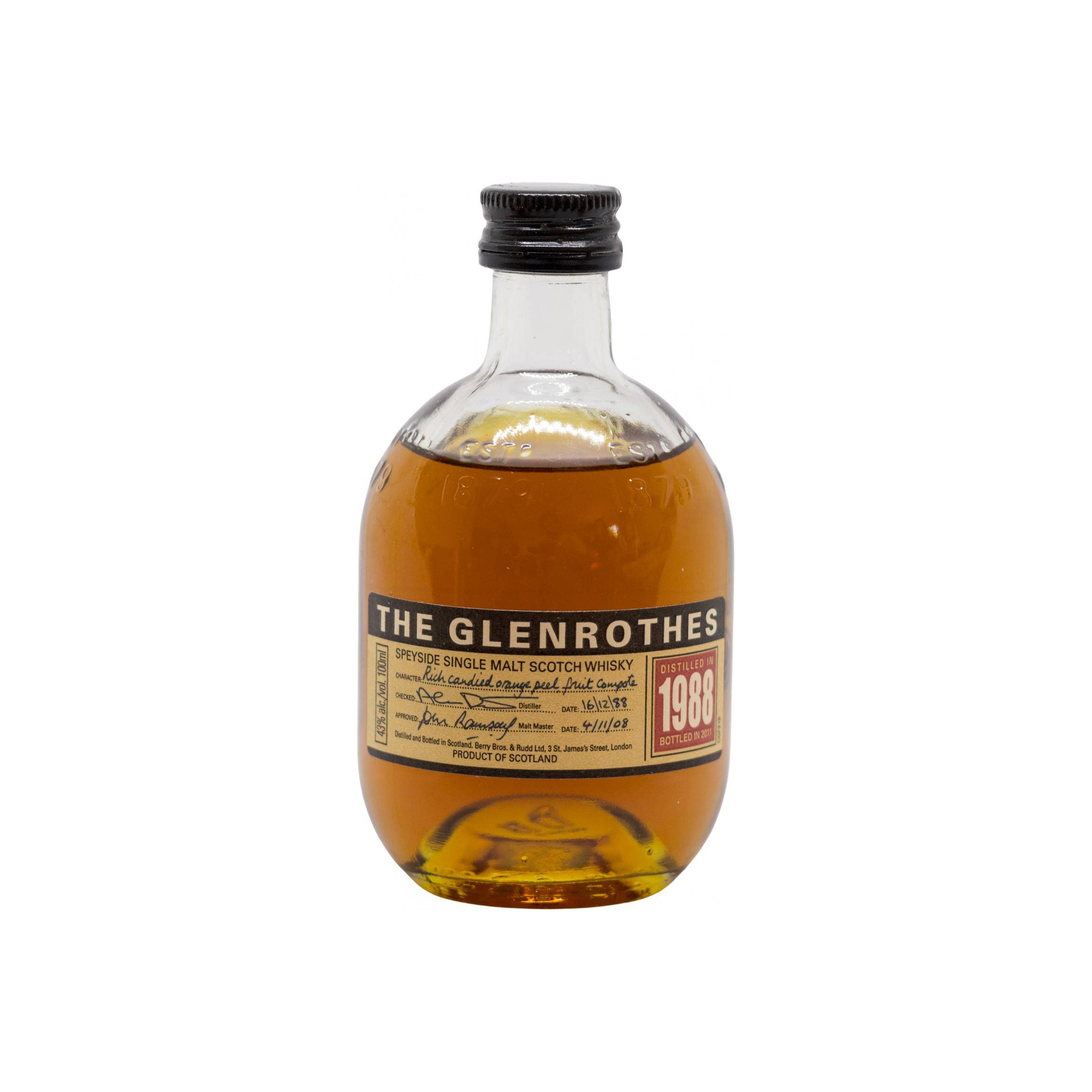 The Glenrothes 1988 22 Years Single Malt Whisky 2