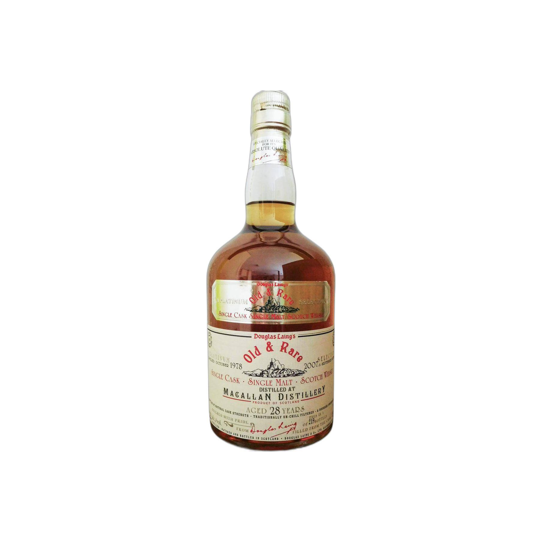 The Macallan 1978 28 Years Single Malt Whisky