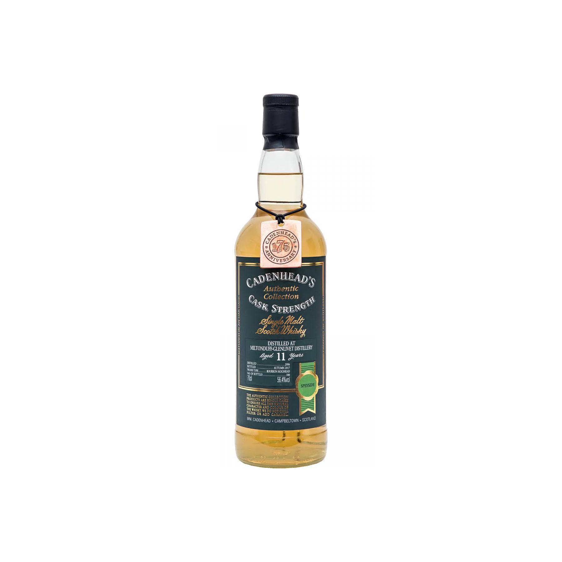 Miltonduff Authentic Collection 2006 11 Years Single Malt Whisky