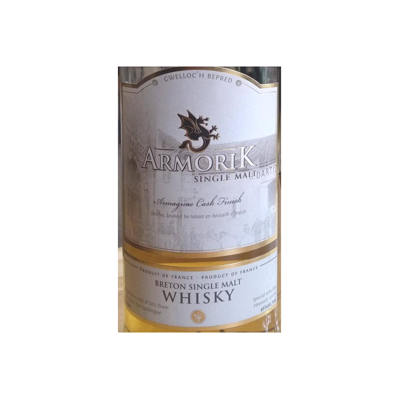 Armorik Single Cask Single Malt Whisky