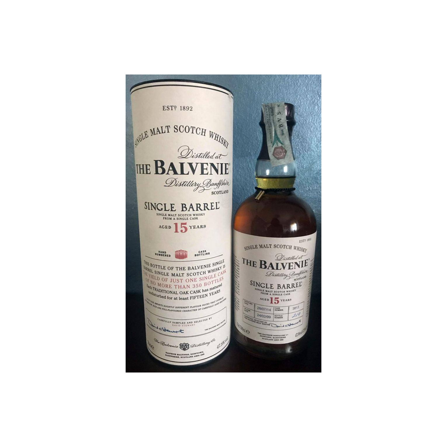 The Balvenie Single Cask 1999 15 Years Single Malt Whisky 2