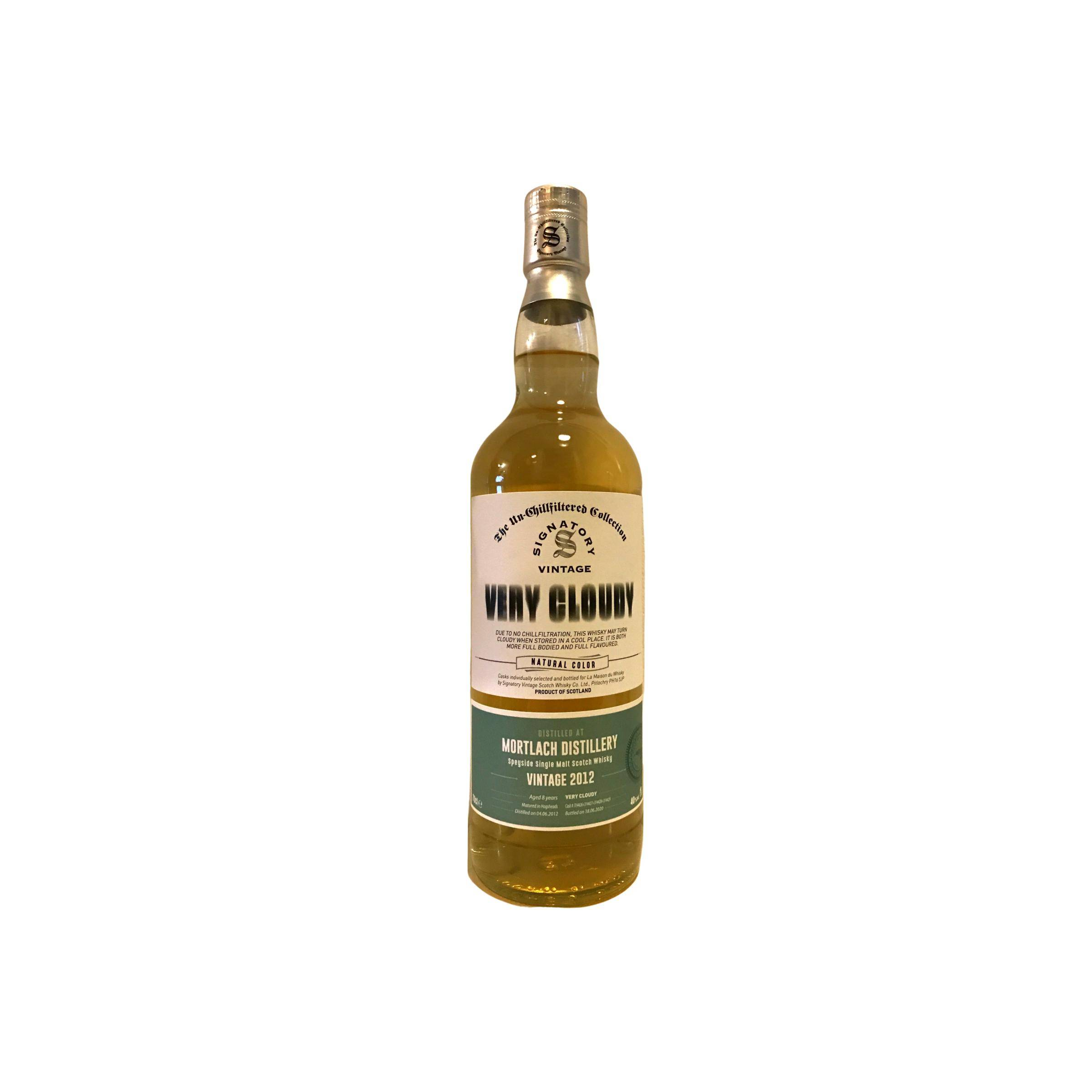 Mortlach 2012 8 Years Single Malt Whisky