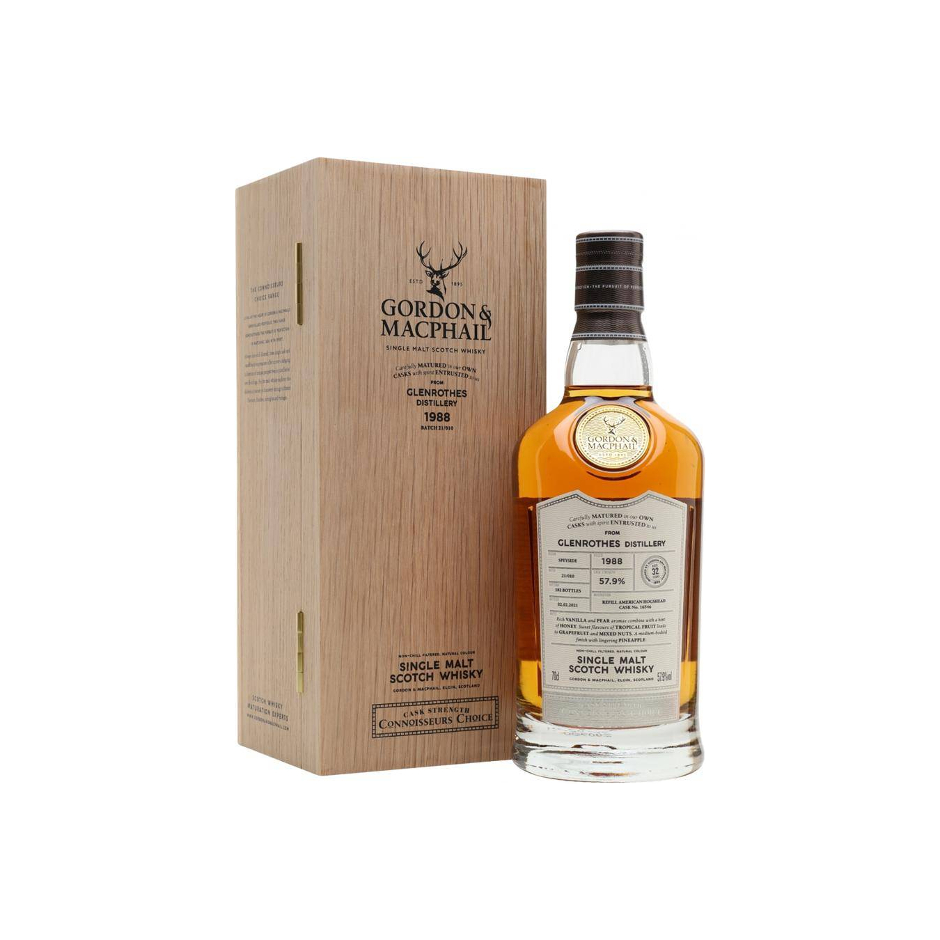 The Glenrothes Connoisseurs Choice - Cask Strength 1988 32 Years Single Malt Whisky