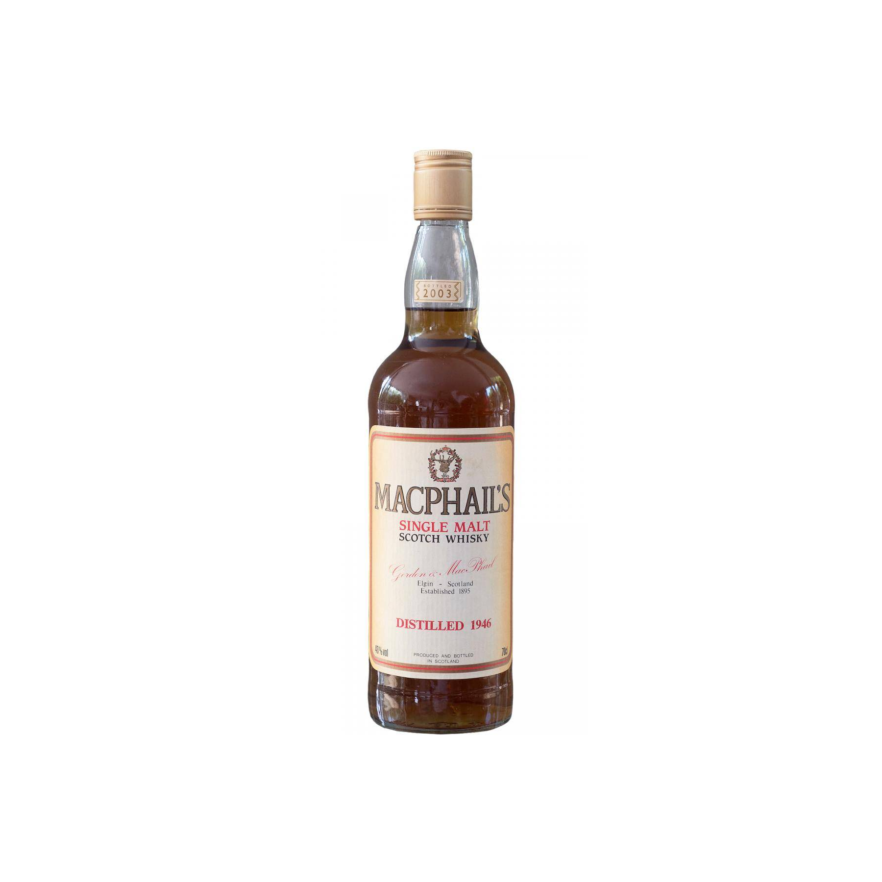 Gordon & MacPhail 1946 57 Years Single Malt Whisky