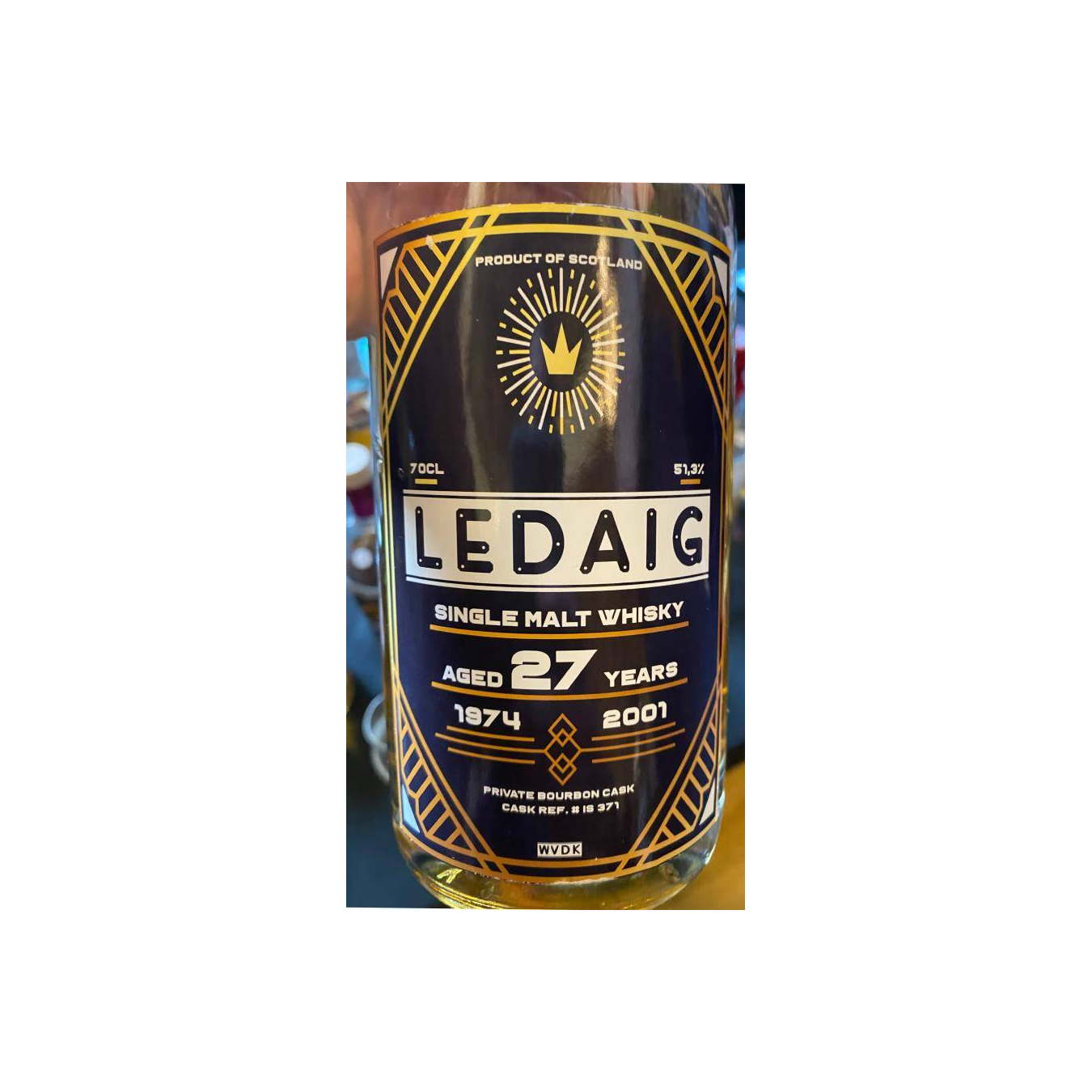 Ledaig Private Cask 1974 27 Years Single Malt Whisky 2