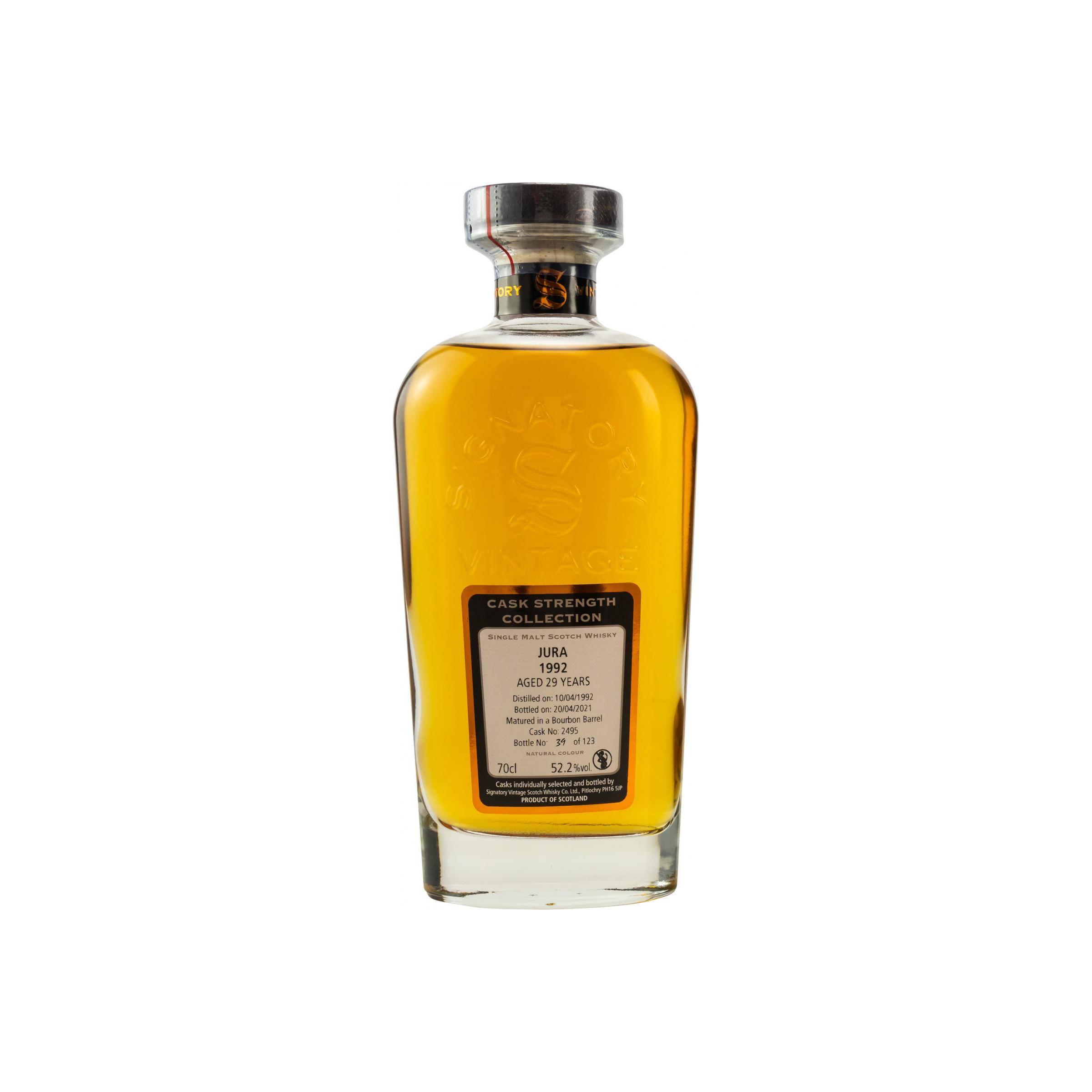 Jura Cask Strength Collection 1992 29 Years Single Malt Whisky