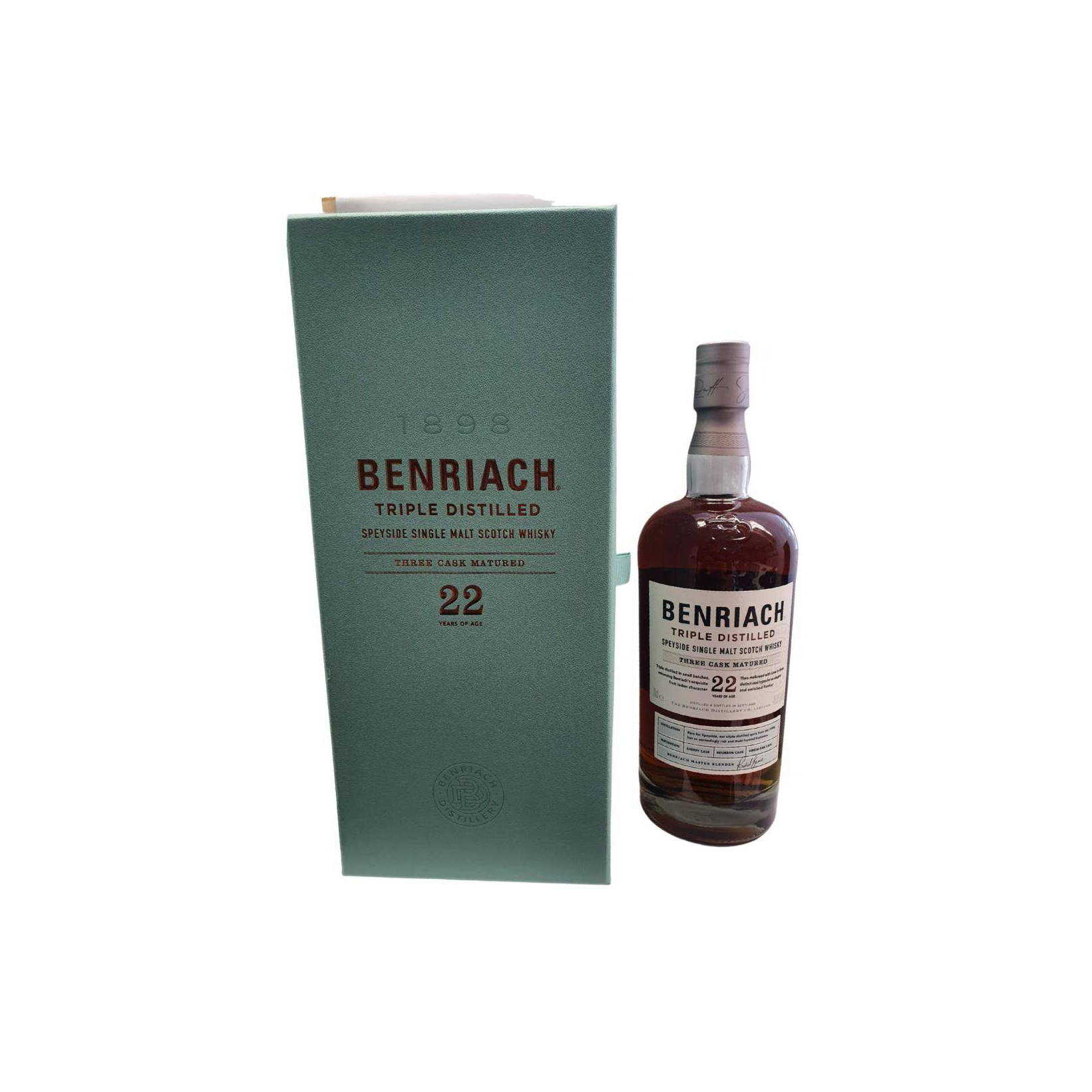 BenRiach 22 Years Single Malt Whisky 2