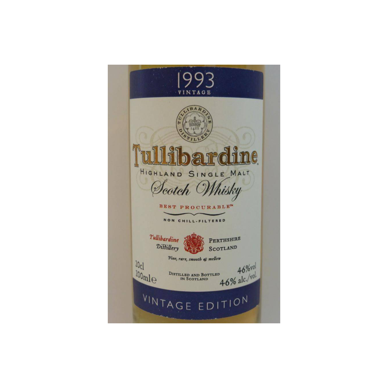 Tullibardine 1993 Single Malt Whisky 3