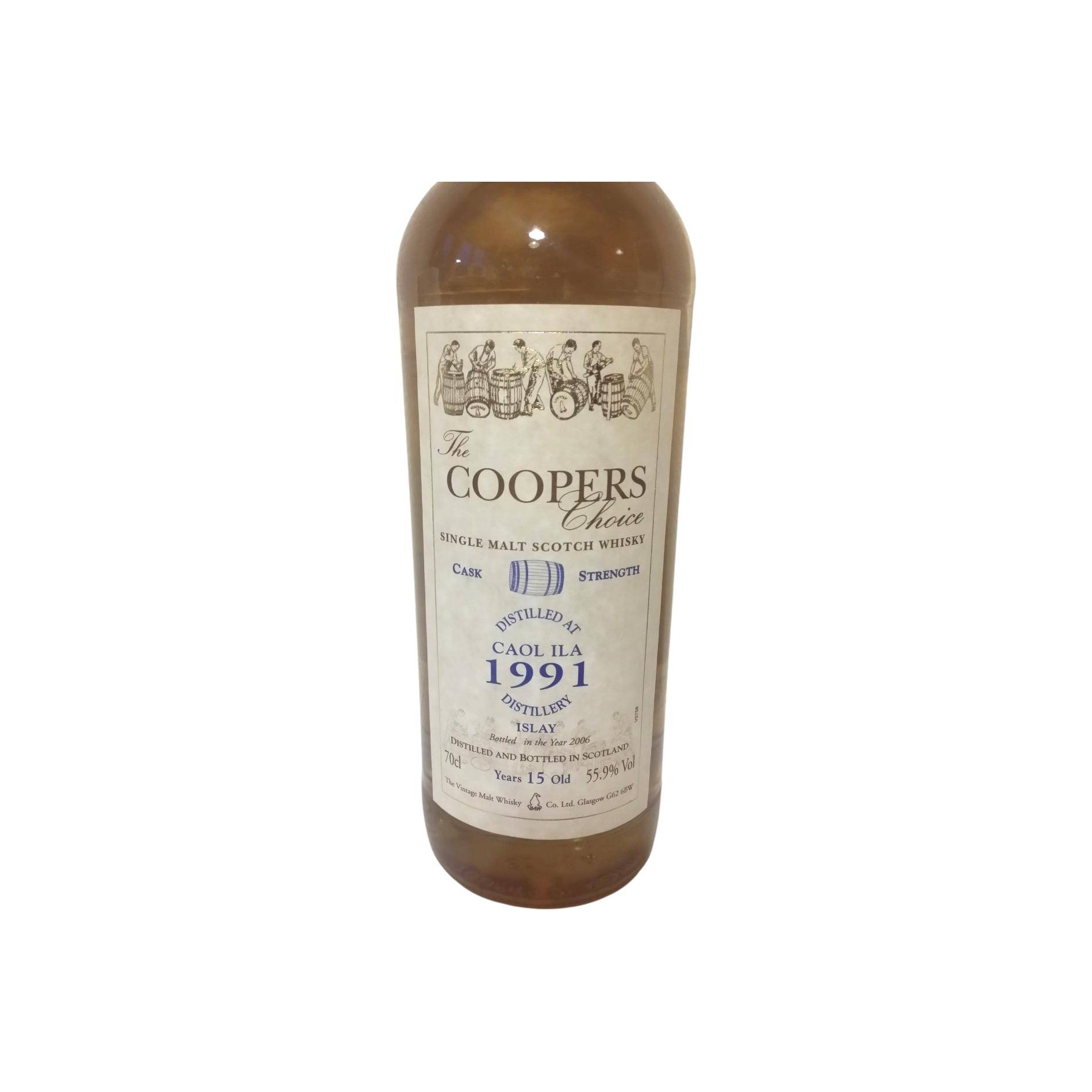 Caol Ila The Cooper's Choice 1991 15 Years Single Malt Whisky 3