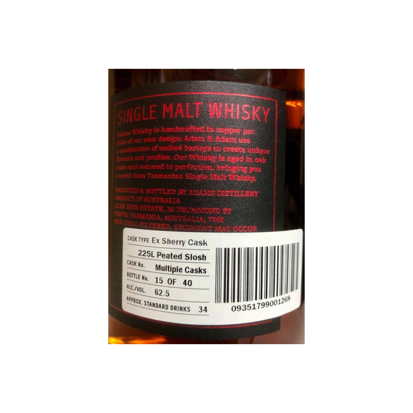 Adams Tasmania Single Malt 2
